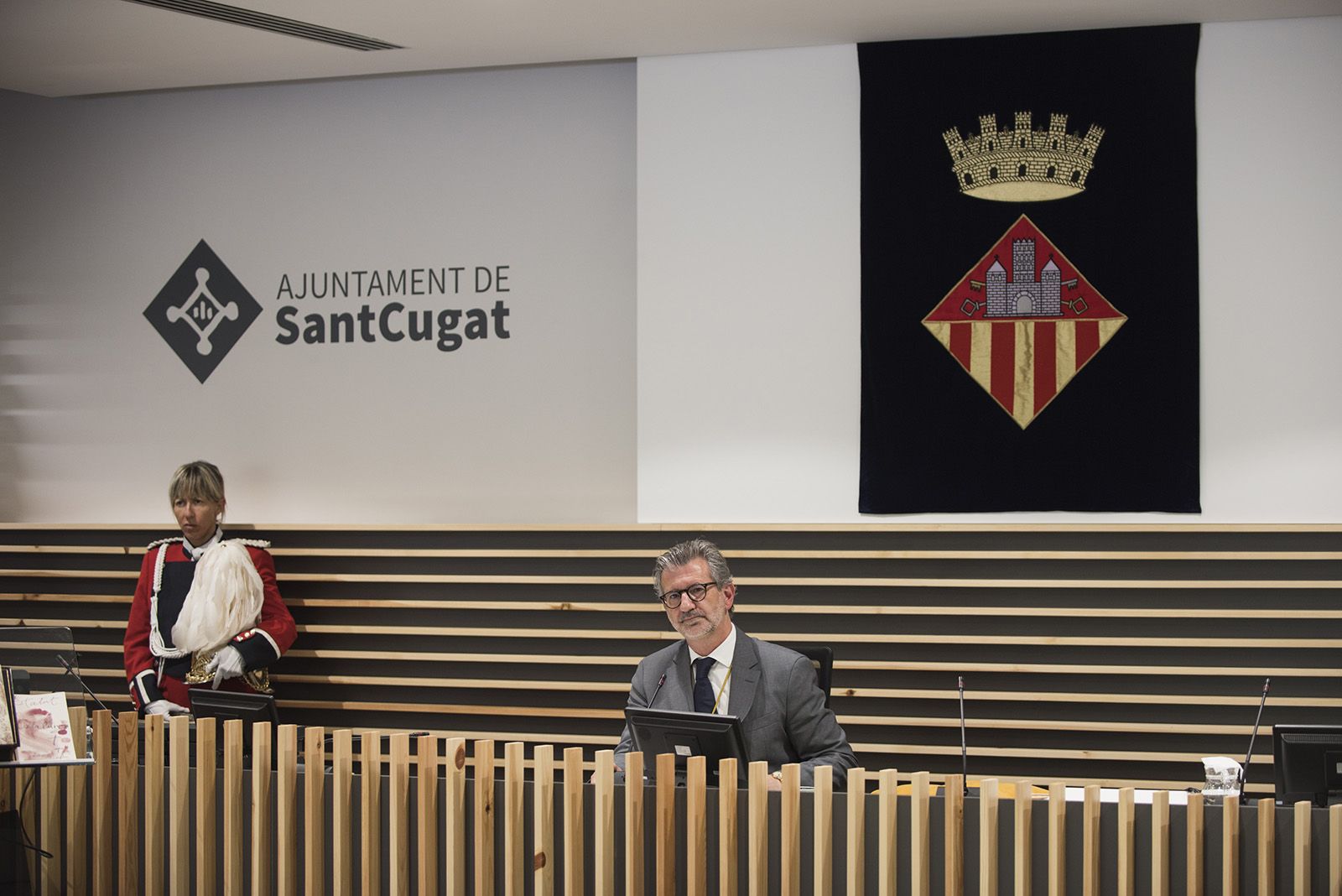 Josep Maria Vallès alcalde de Sant Cugat del Vallès. FOTO: Bernat Millet.