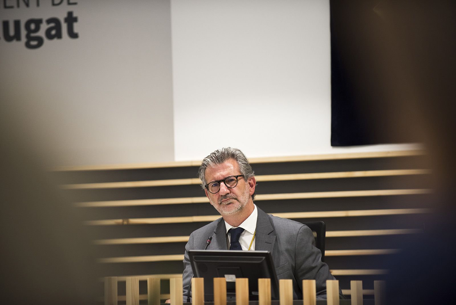 Josep Maria Vallès alcalde de Sant Cugat del Vallès. FOTO: Bernat Millet.