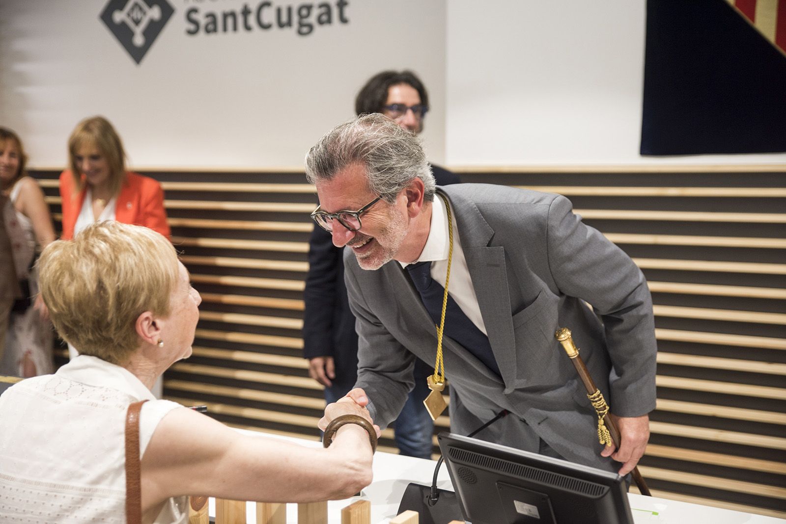 Josep Maria Vallès alcalde de Sant Cugat del Vallès. FOTO: Bernat Millet.