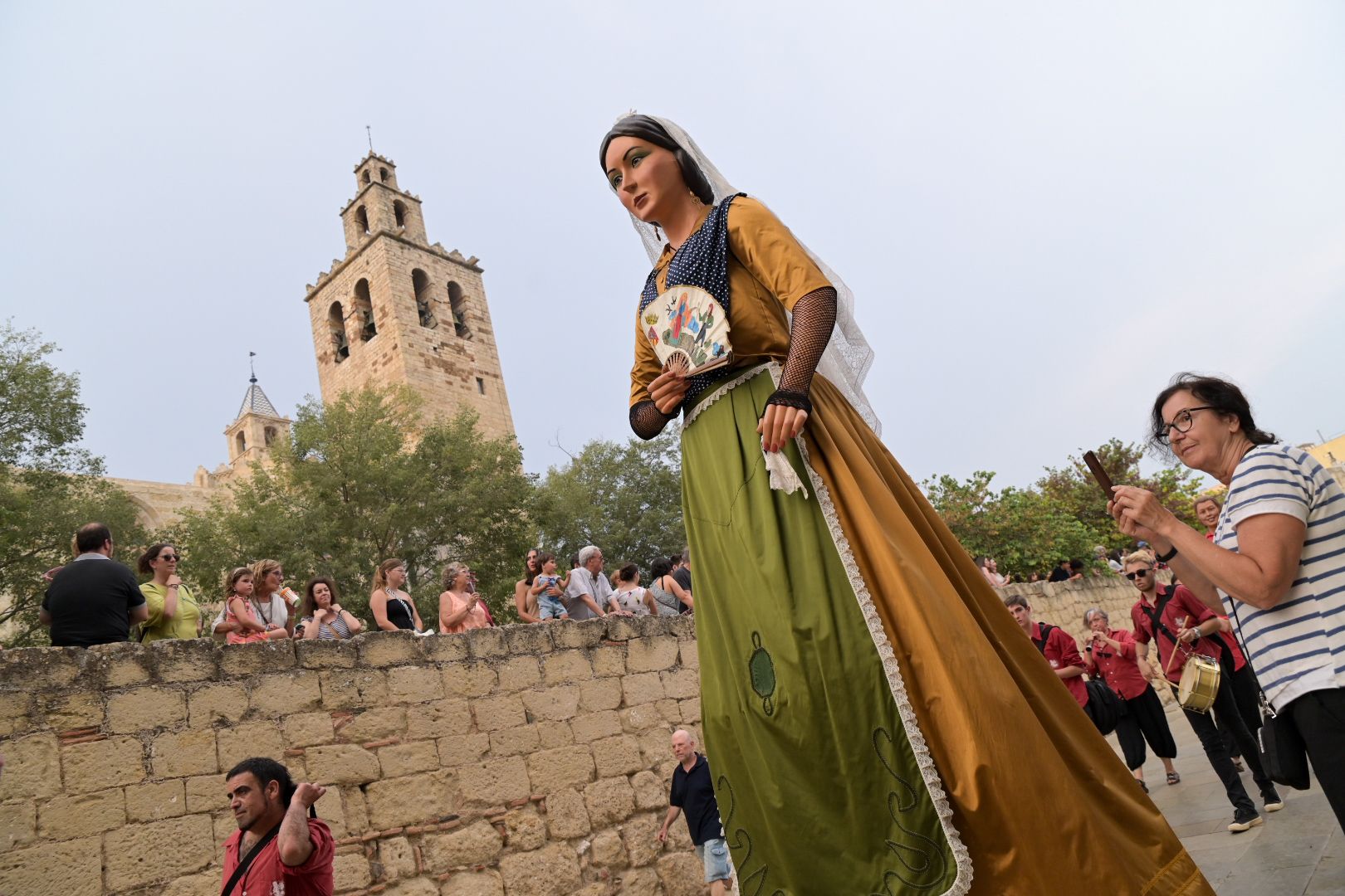 Els Gegants de Sant Cugat a la Festa Major FOTO: Albert Canalejo