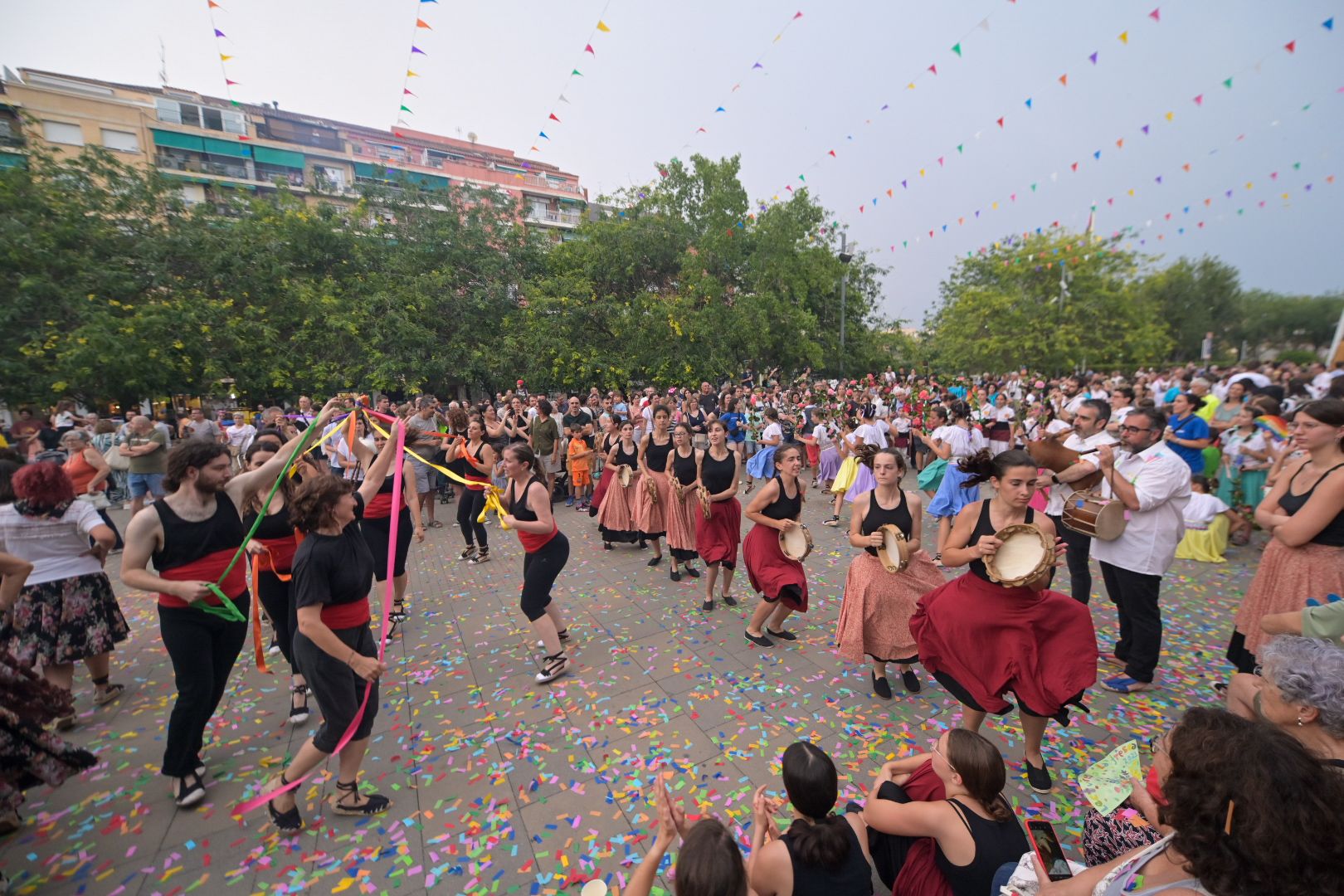 Esclat de Festa Major de Sant Cugat FOTO: Albert Canalejo