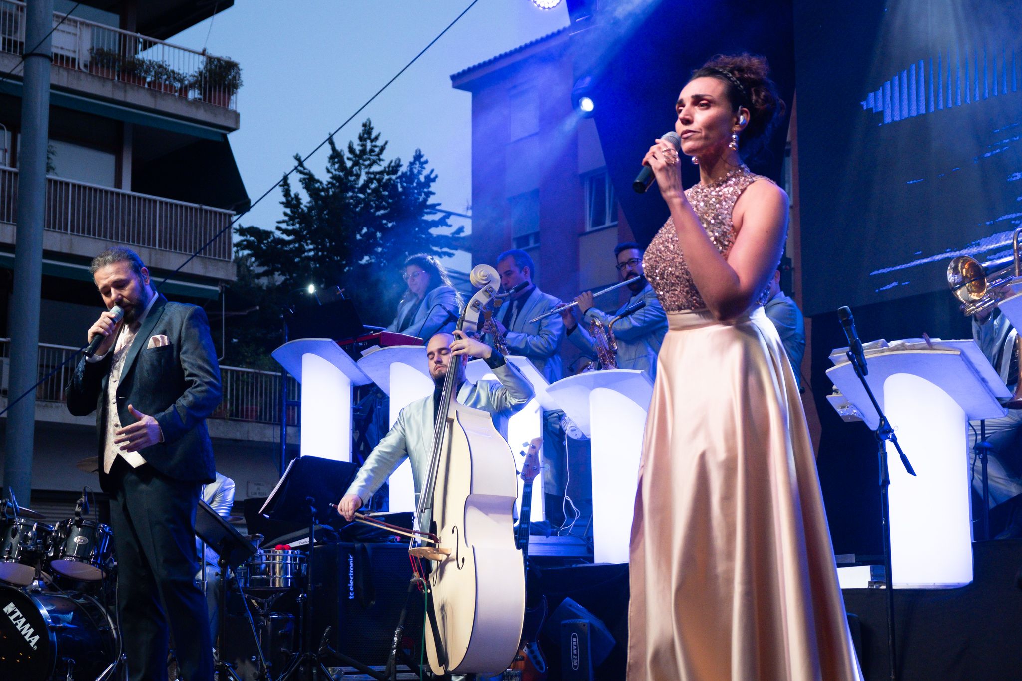 Concert amb l’Orquestra Internacional Montgrins. FOTO: Ale Gómez