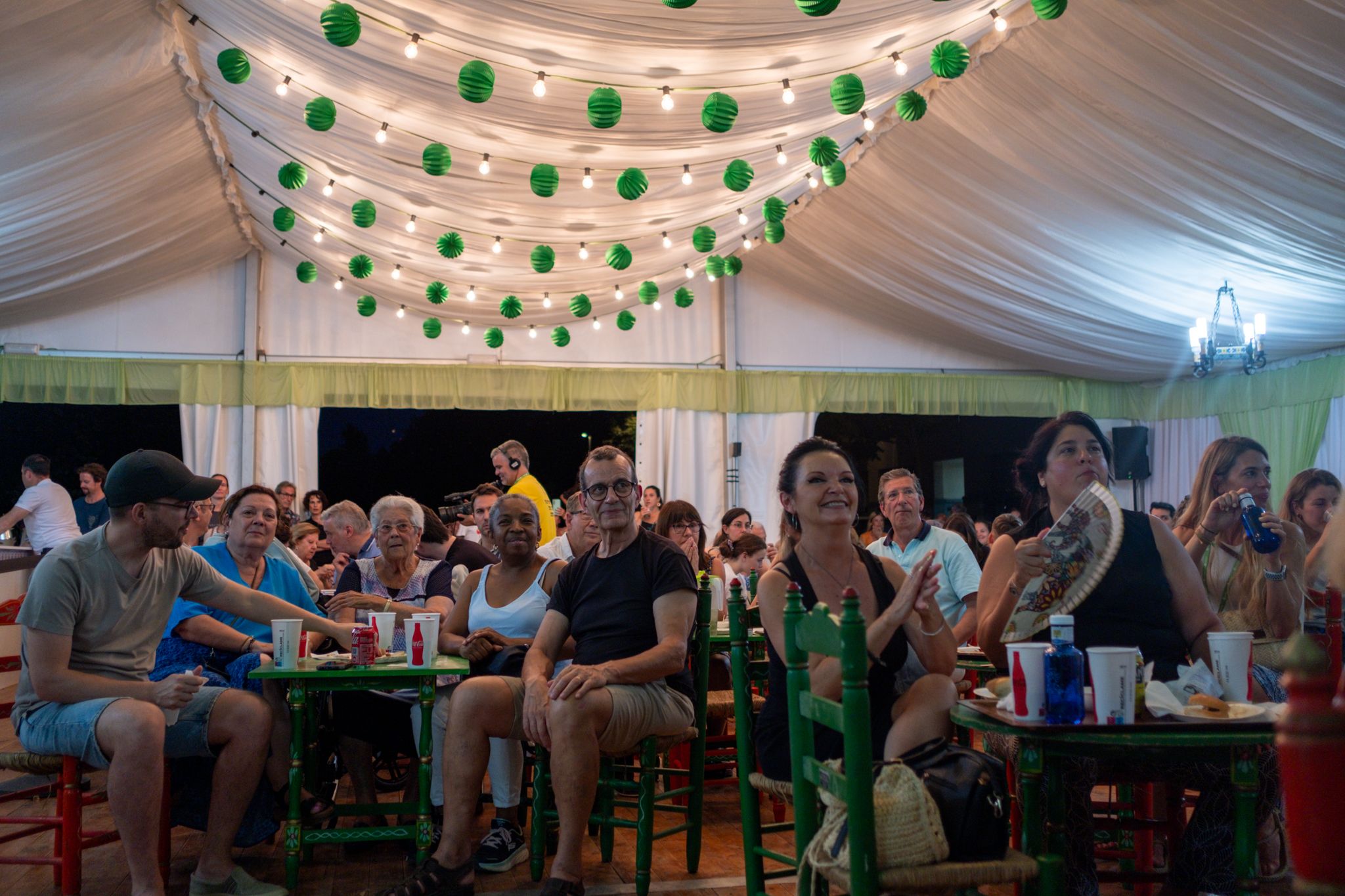 Inauguració de la Caseta del CPA de la Festa Major de l'any passat FOTO: Ale Gómez