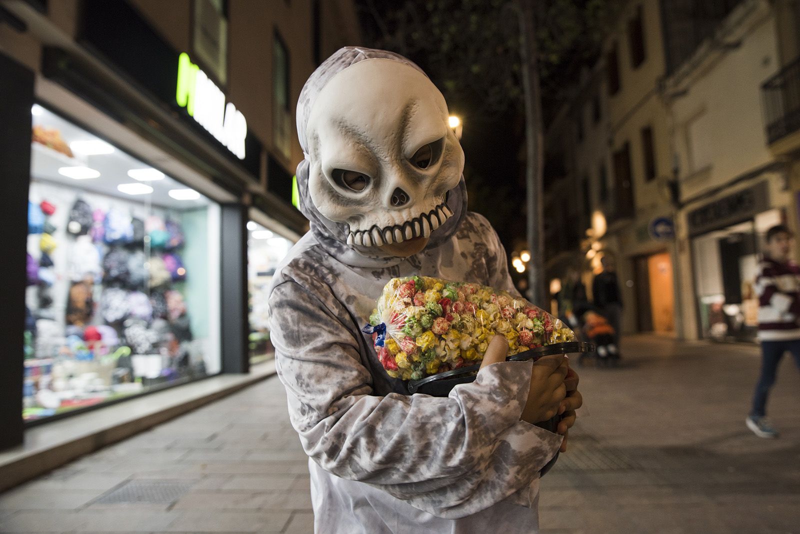 La Castanyada i Halloween. FOTO: Bernat Millet.