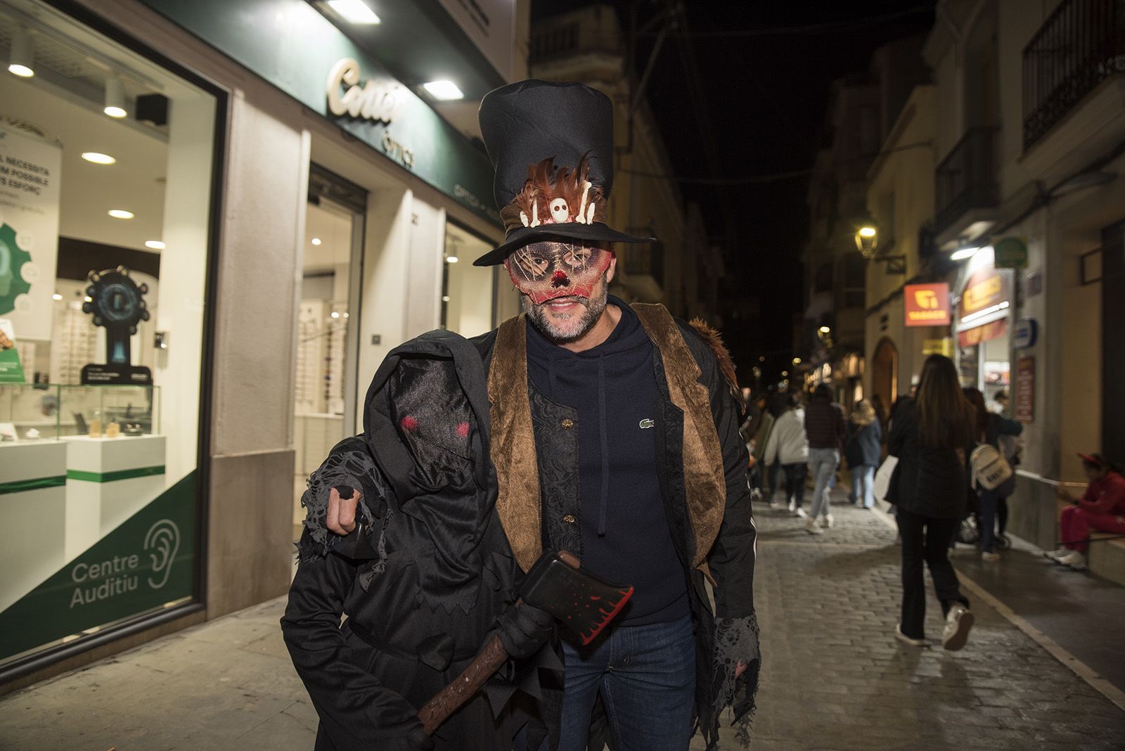 La Castanyada i Halloween. FOTO: Bernat Millet.