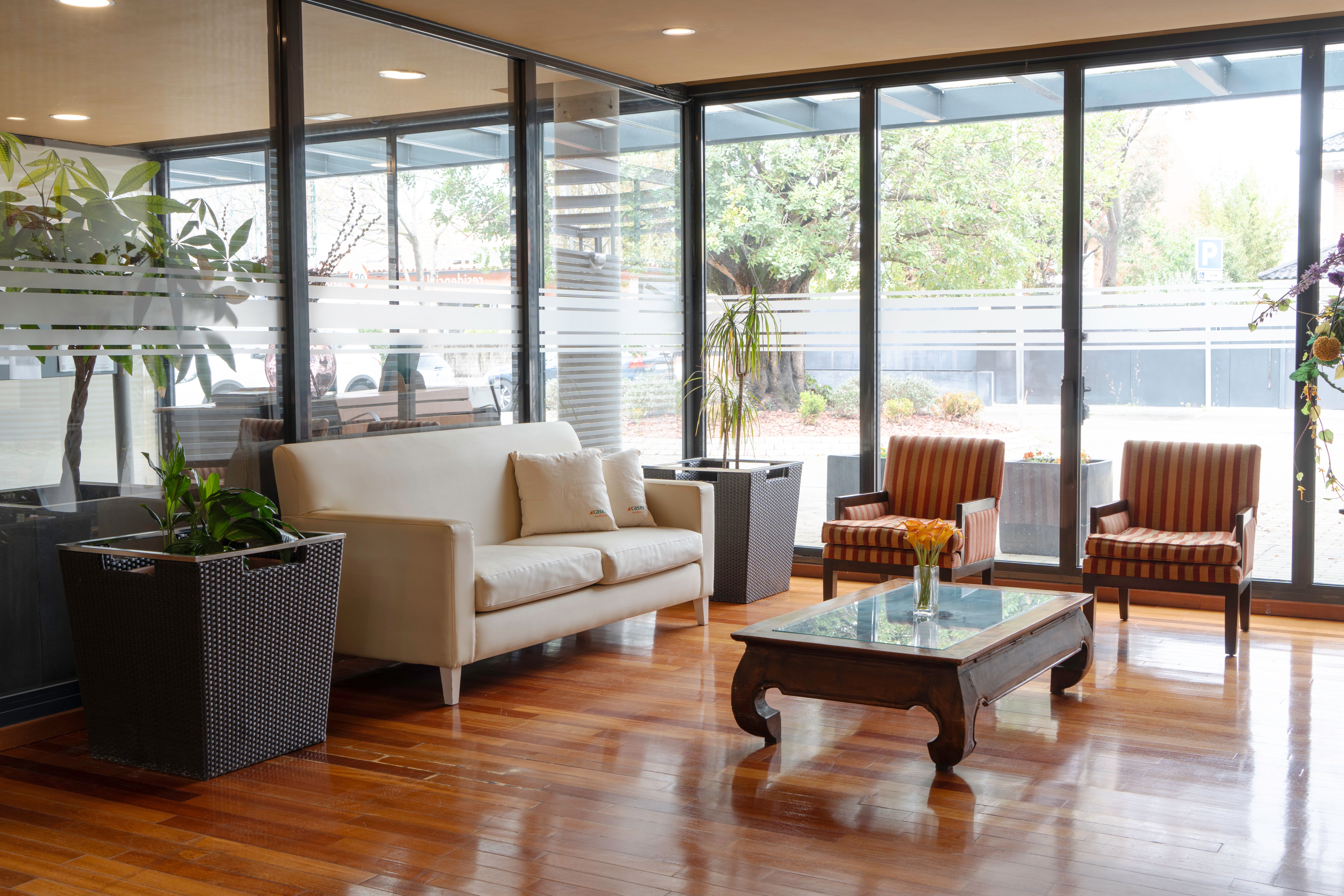 Interior de la residència de Sant Cugat de Caser Residencial. FOTO: Cedida