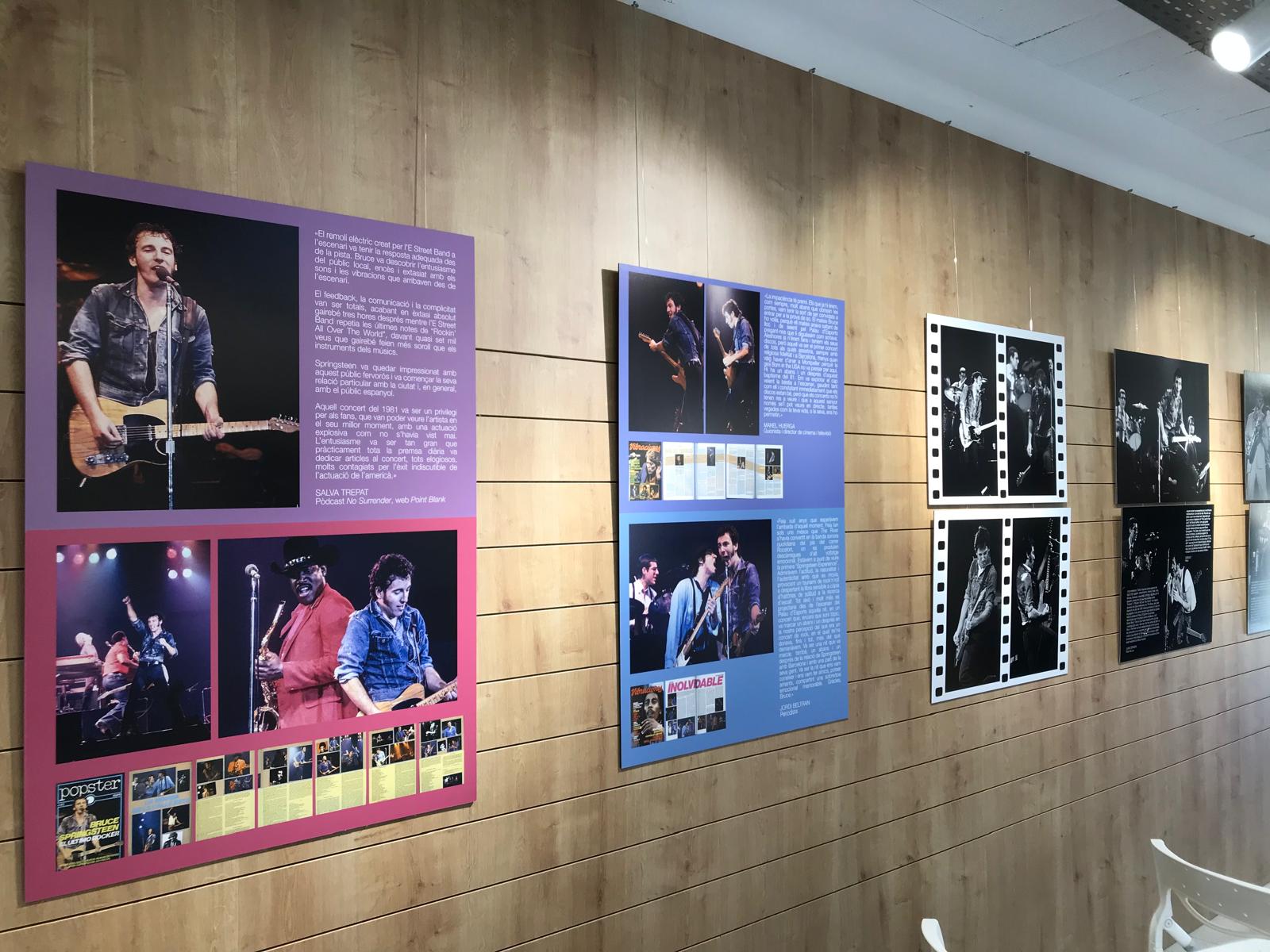 Exposició 'Bruce Springsteen. Barcelona 1981' FOTO: 'TOT'