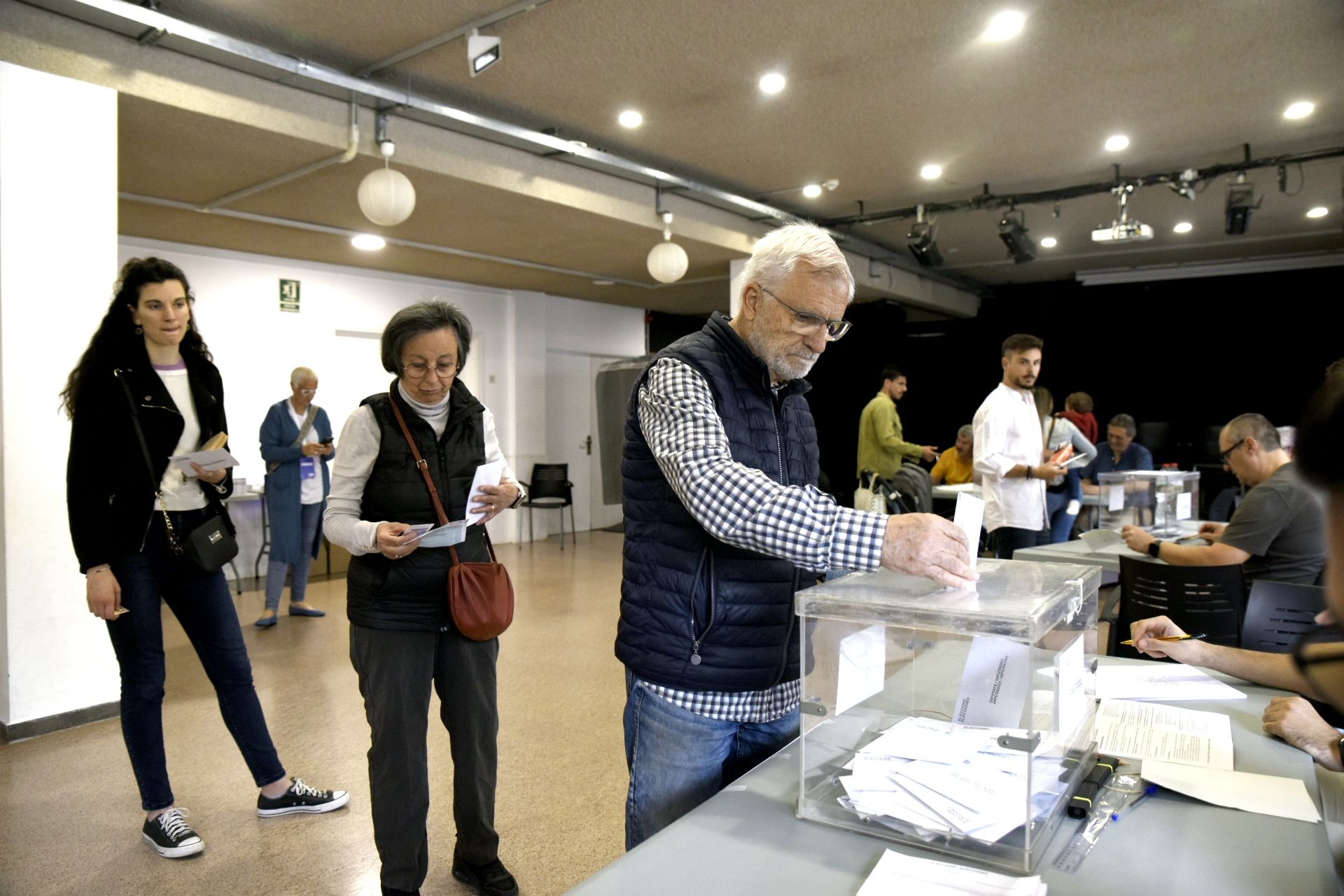 Seu electoral Casa de Cultura. FOTO: Bernat Millet.