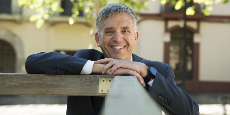 Lluís Recoder és el president  de Creu Roja. FOTO: Bernat Millet (TOT Sant Cugat)