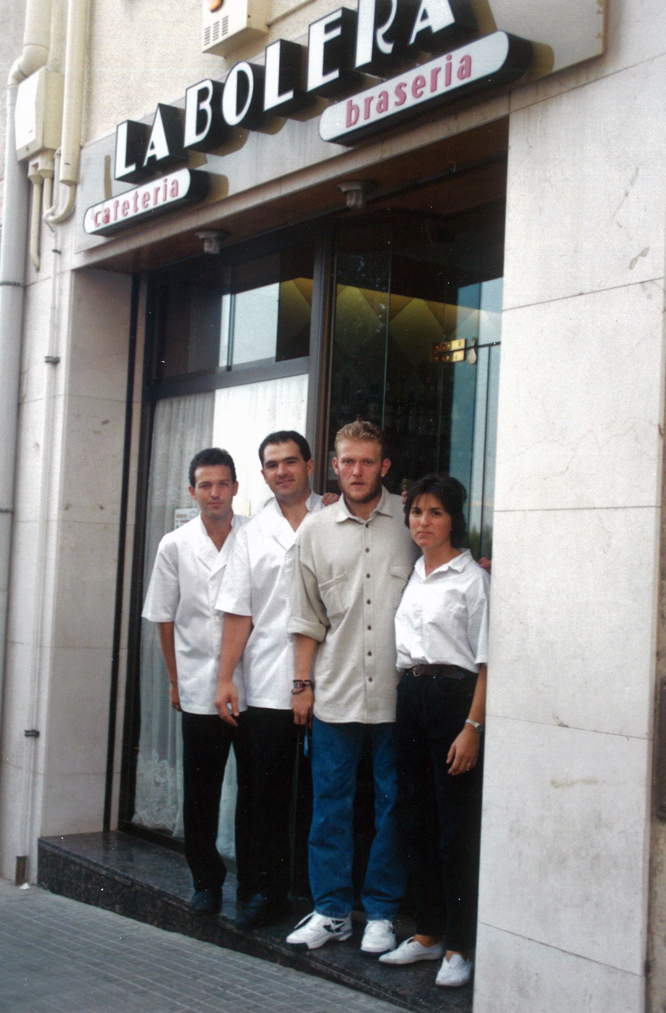 Primera foto a un famós a La Bolera. Robert Prosinecki, Barça. FOTO: Cedida