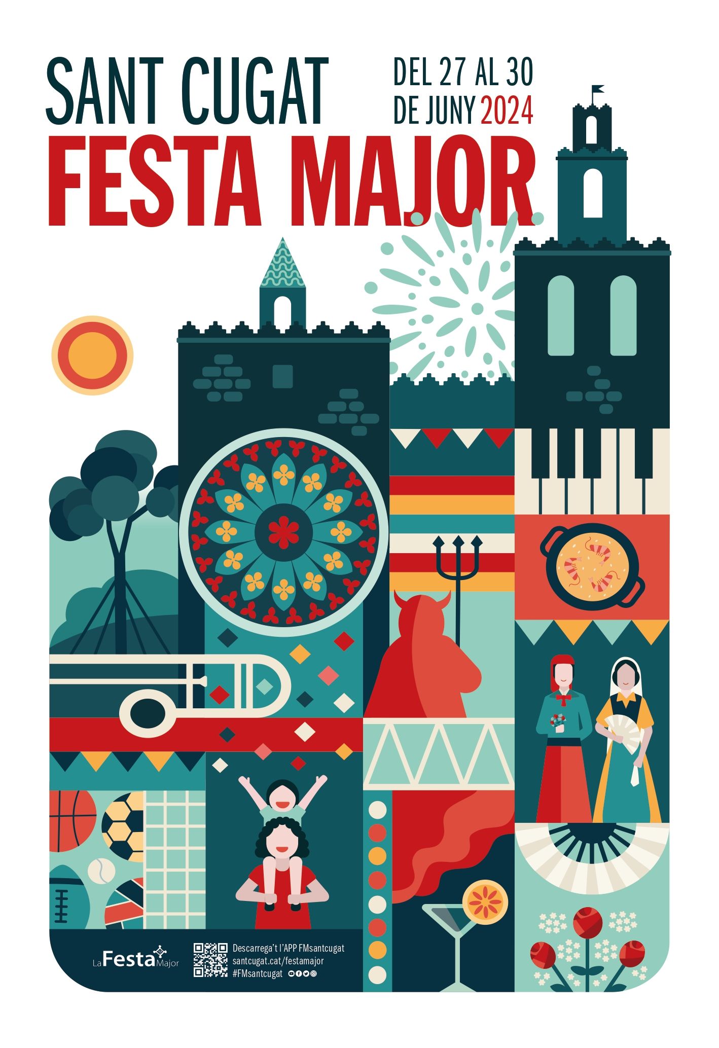 El cartell de la Festa Major ha estat elaborat per Susana Calvo