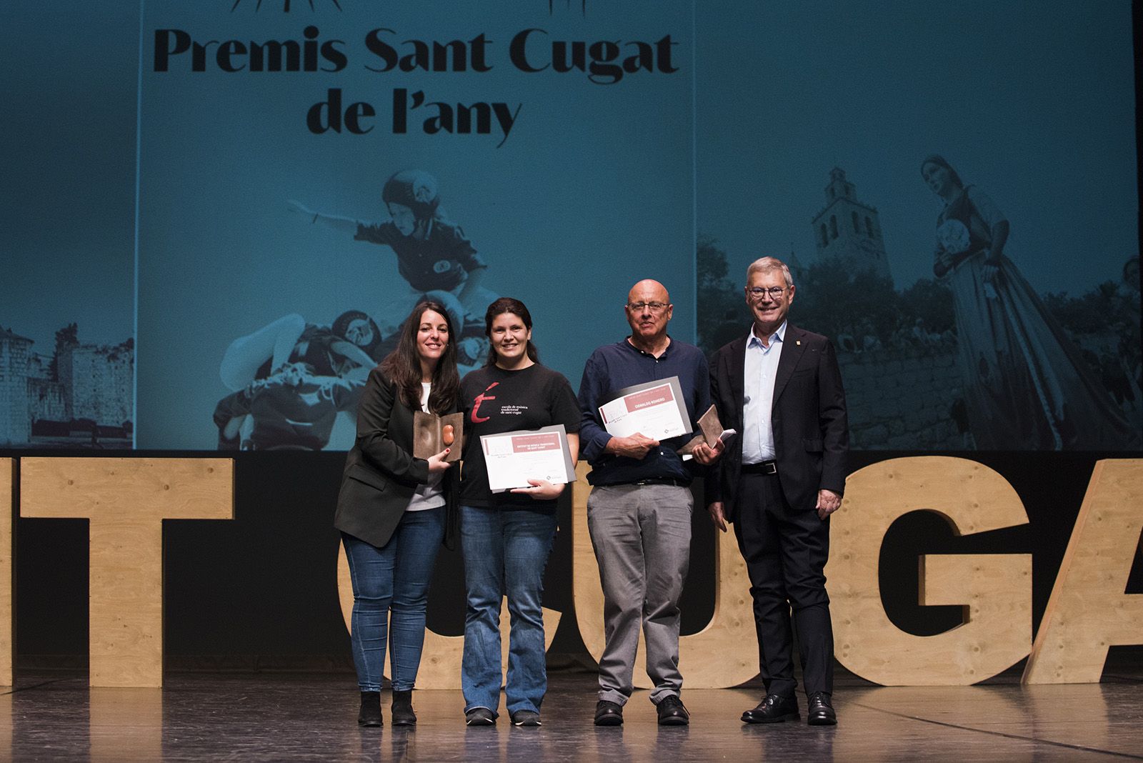 Premis Sant Cugat de l'any 2024. FOTO: Bernat Millet.