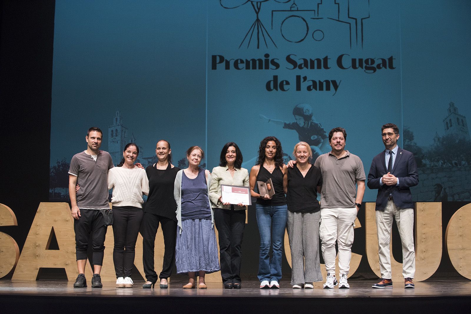 Premis Sant Cugat de l'any 2024. FOTO: Bernat Millet.