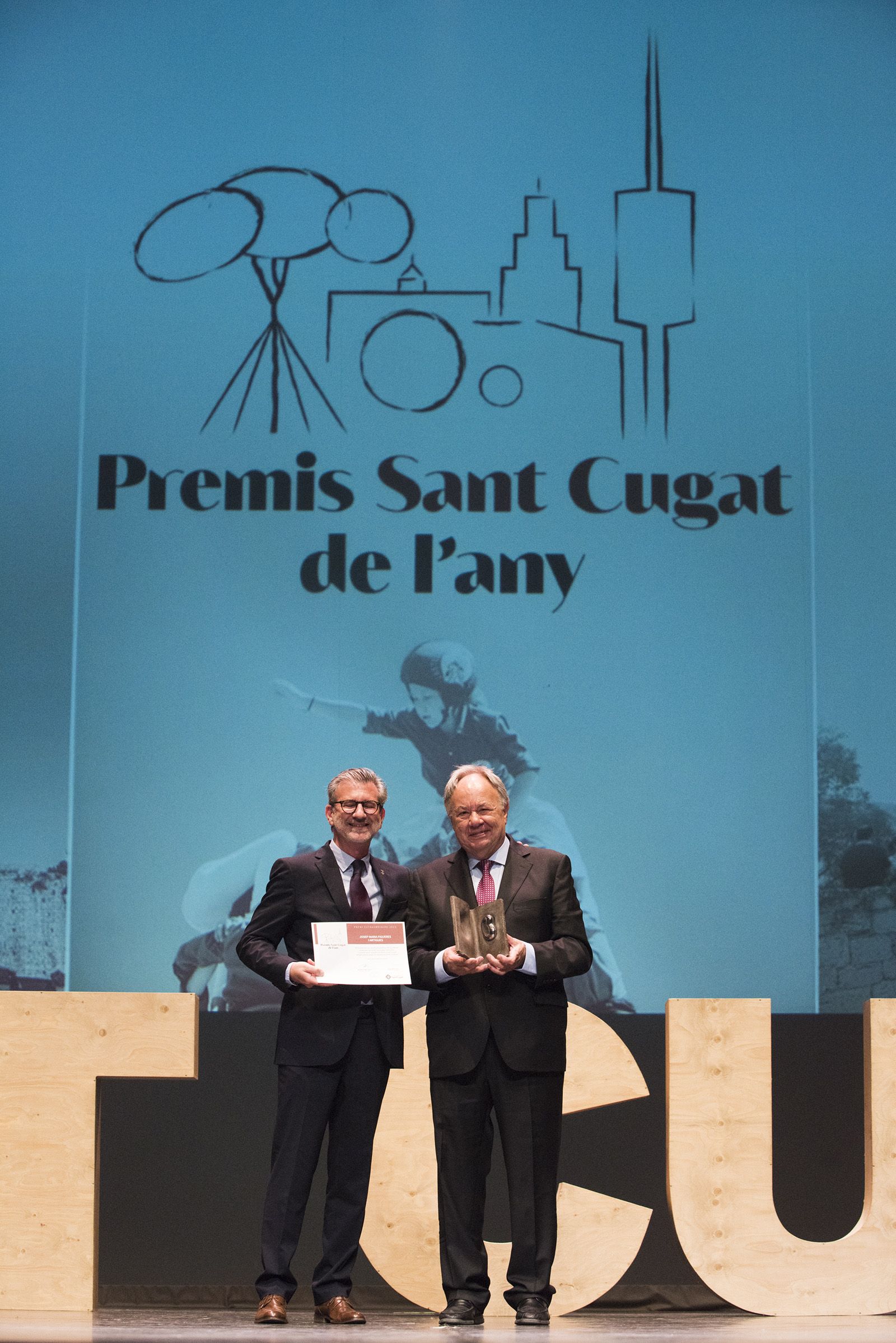 Premis Sant Cugat de l'any 2024. FOTO: Bernat Millet.