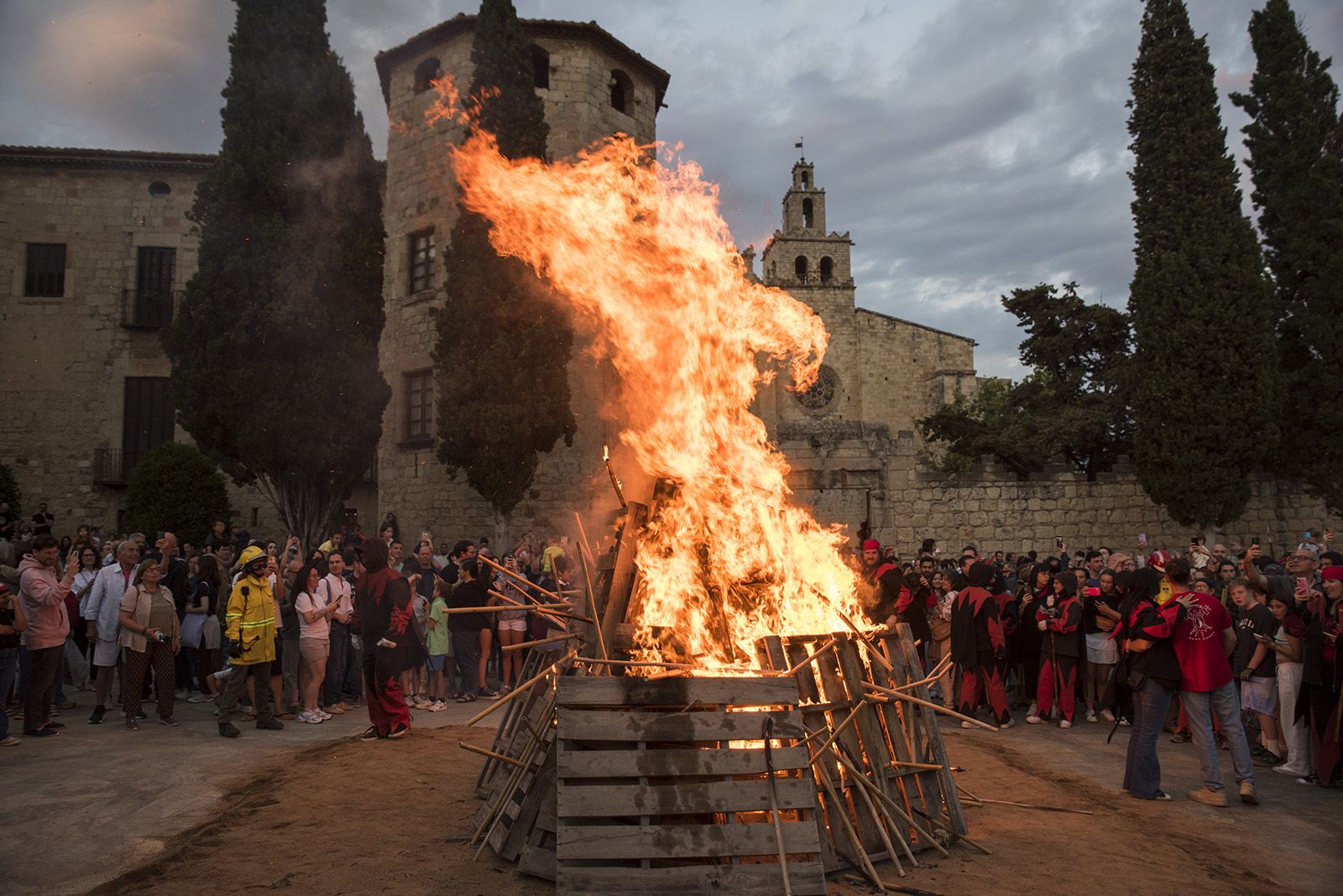 La Flama del Canigó. FOTO: Bernat Millet.