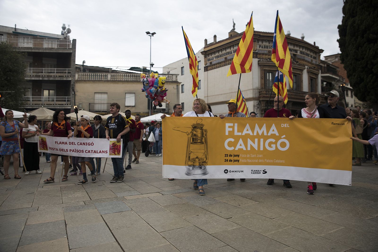 La Flama del Canigó. FOTO: Bernat Millet.