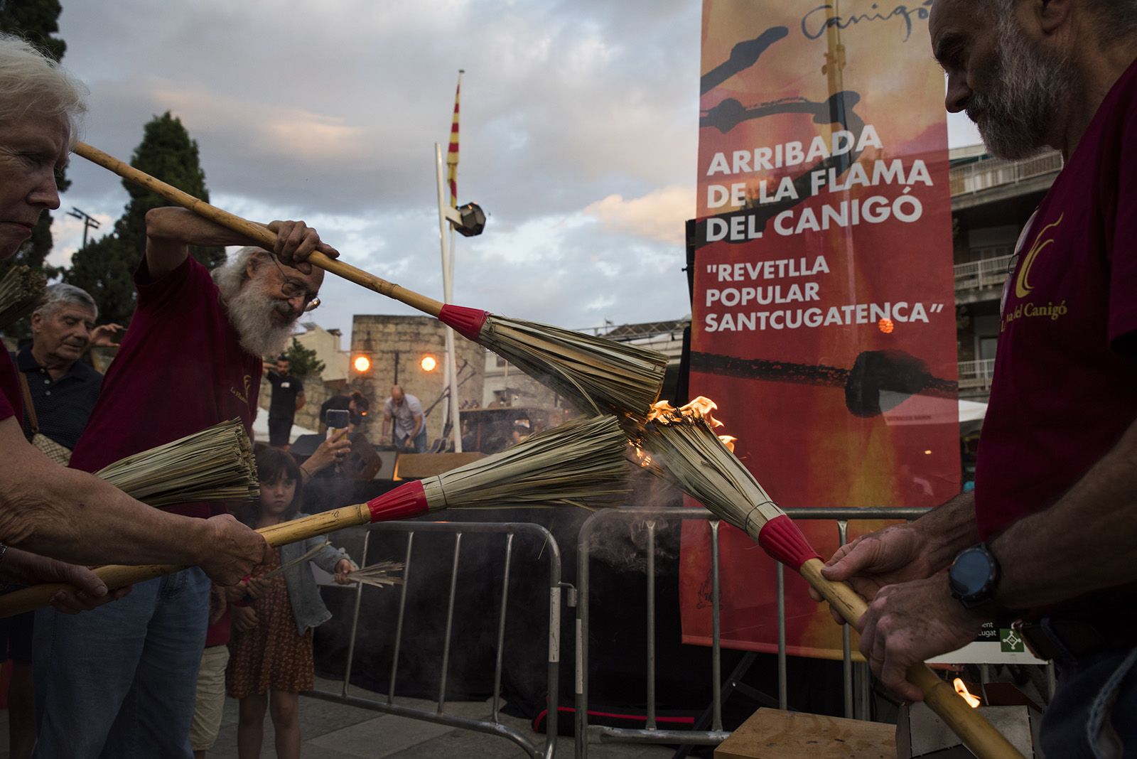 La Flama del Canigó. FOTO: Bernat Millet.