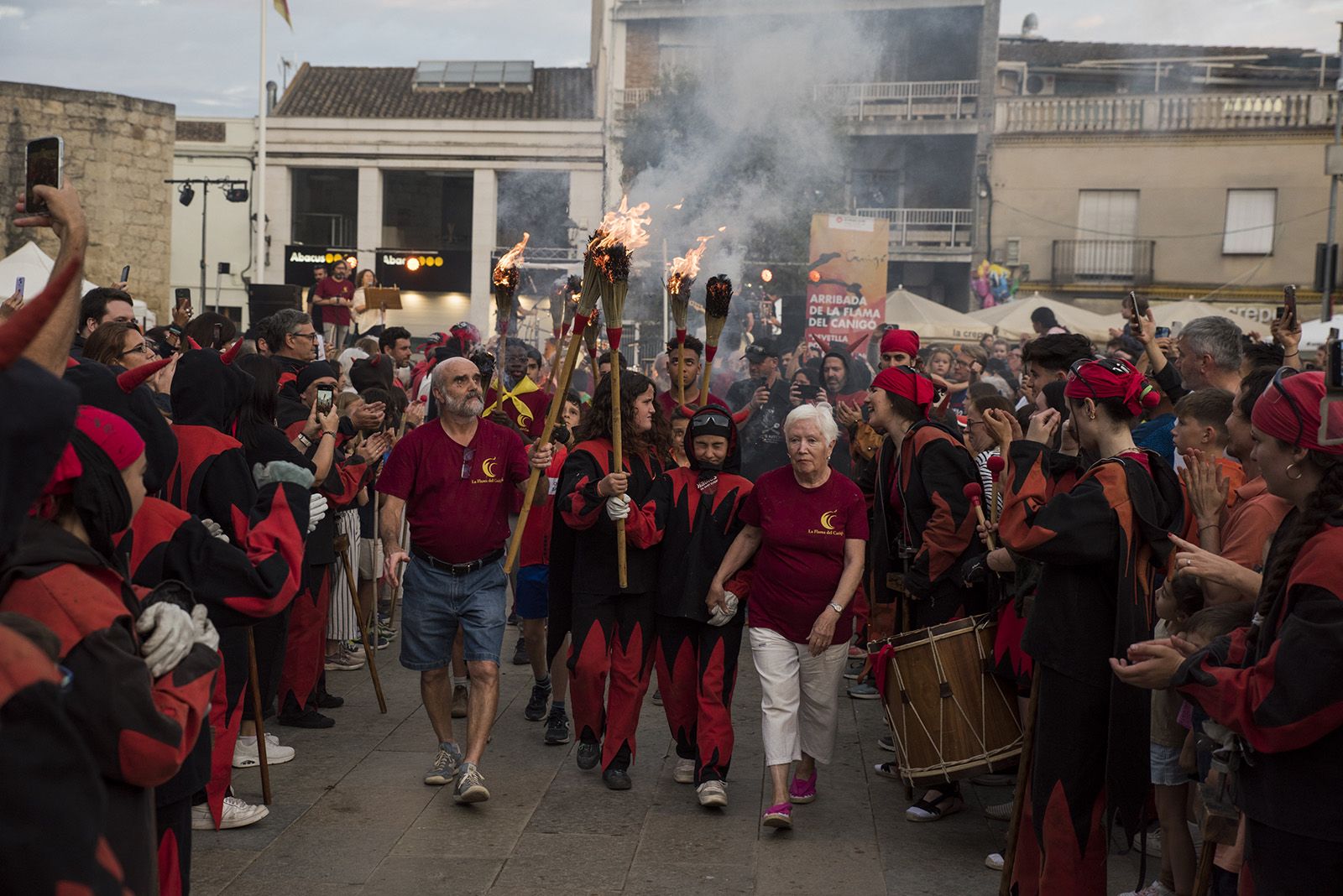 La Flama del Canigó. FOTO: Bernat Millet.