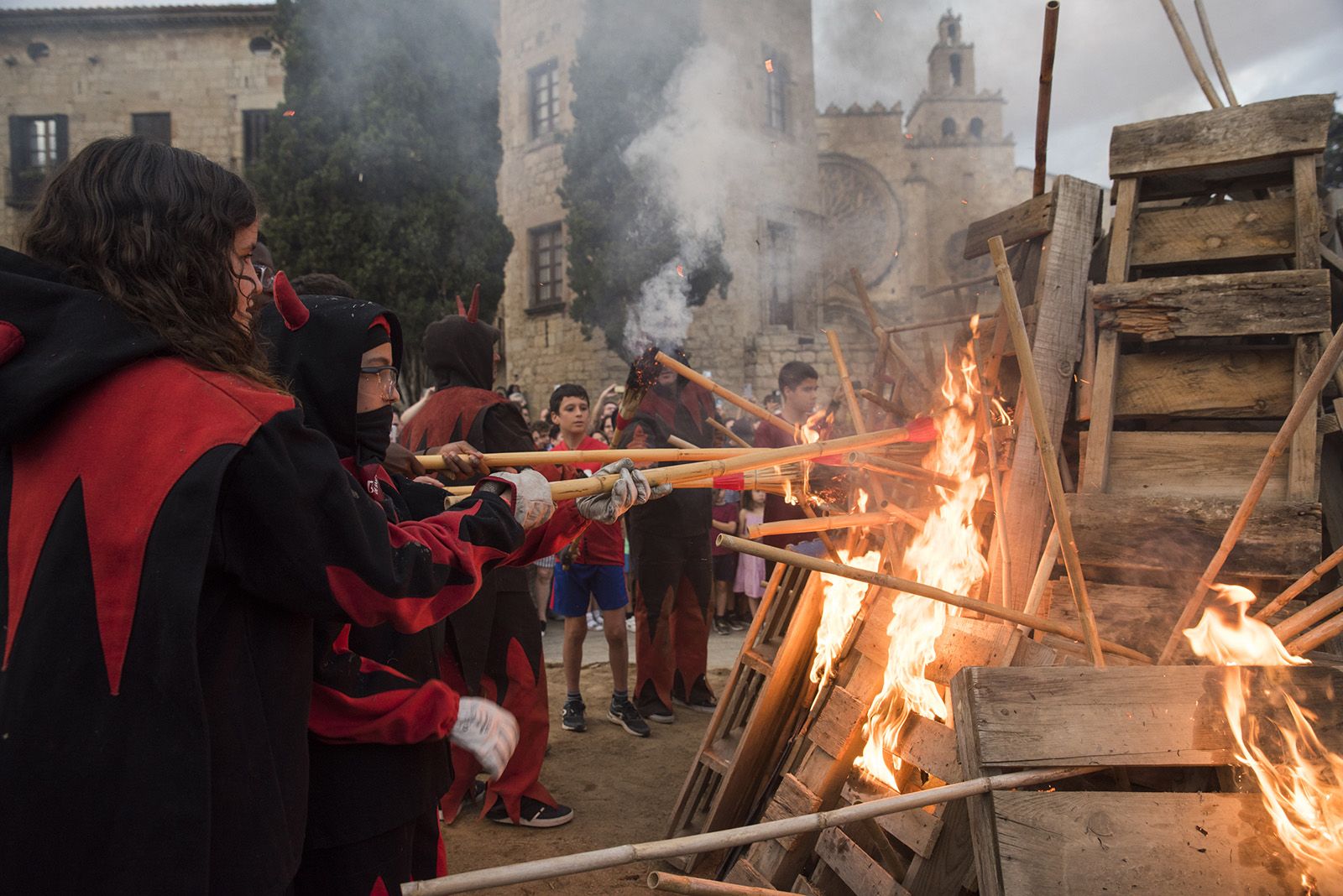 La Flama del Canigó. FOTO: Bernat Millet.