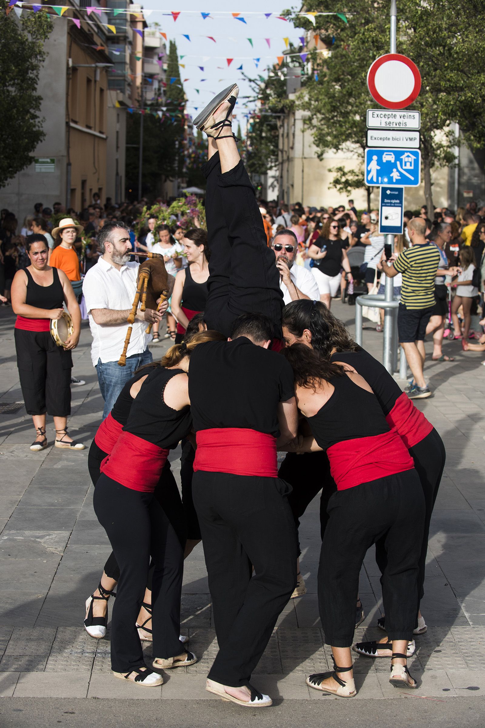 L'Esbart al seguici de la Festa Major de 2024 FOTO: Bernat Millet