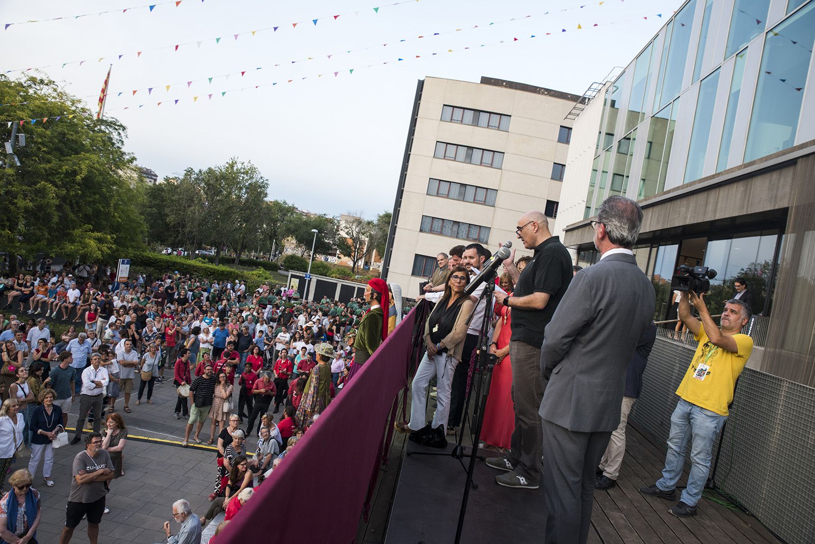 Xavier Bosch, pregoner de la Festa Major de Sant Cugat 2024. FOTO: Bernat Millet