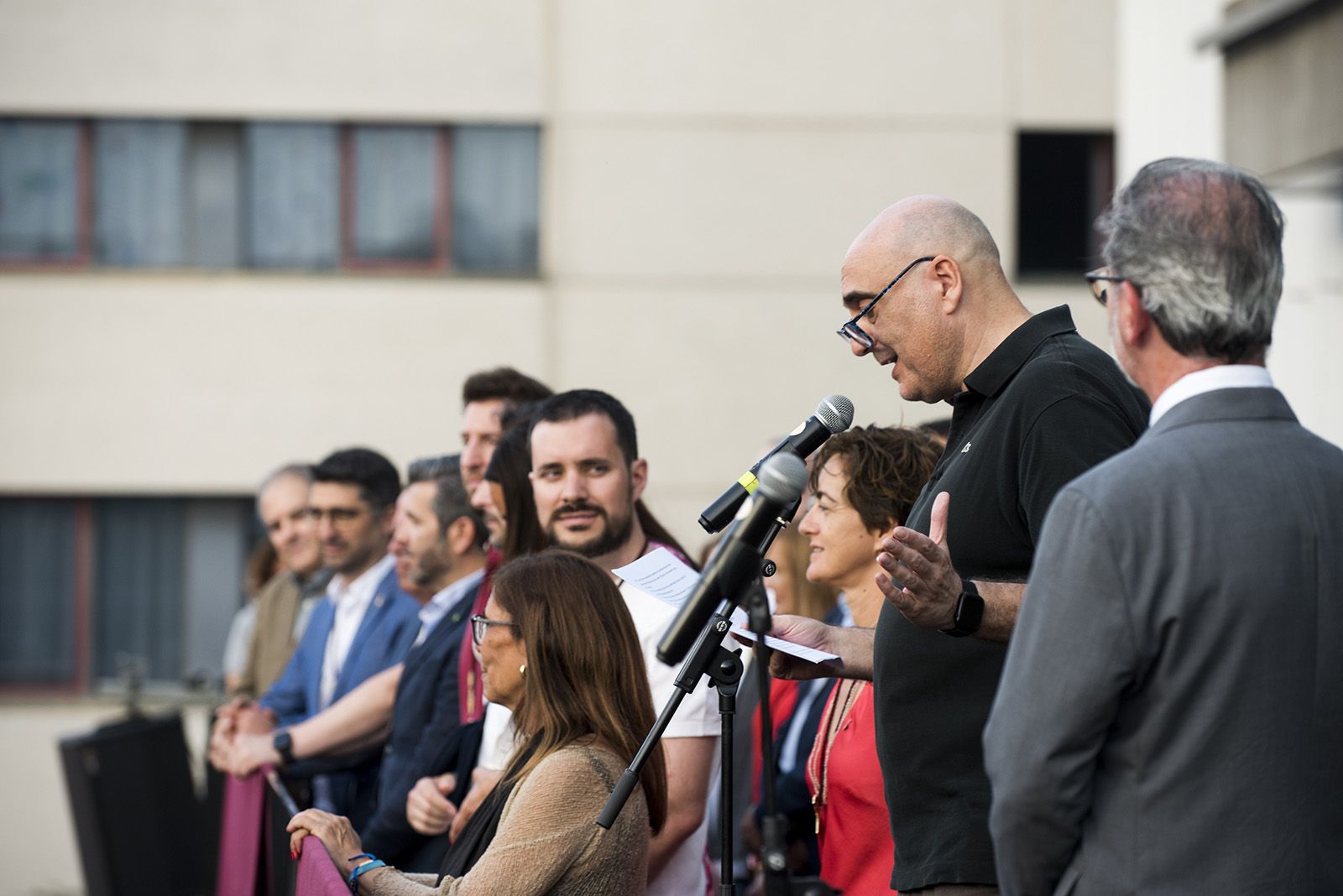 Xavier Bosch, pregoner de la Festa Major de Sant Cugat 2024. FOTO: Bernat Millet