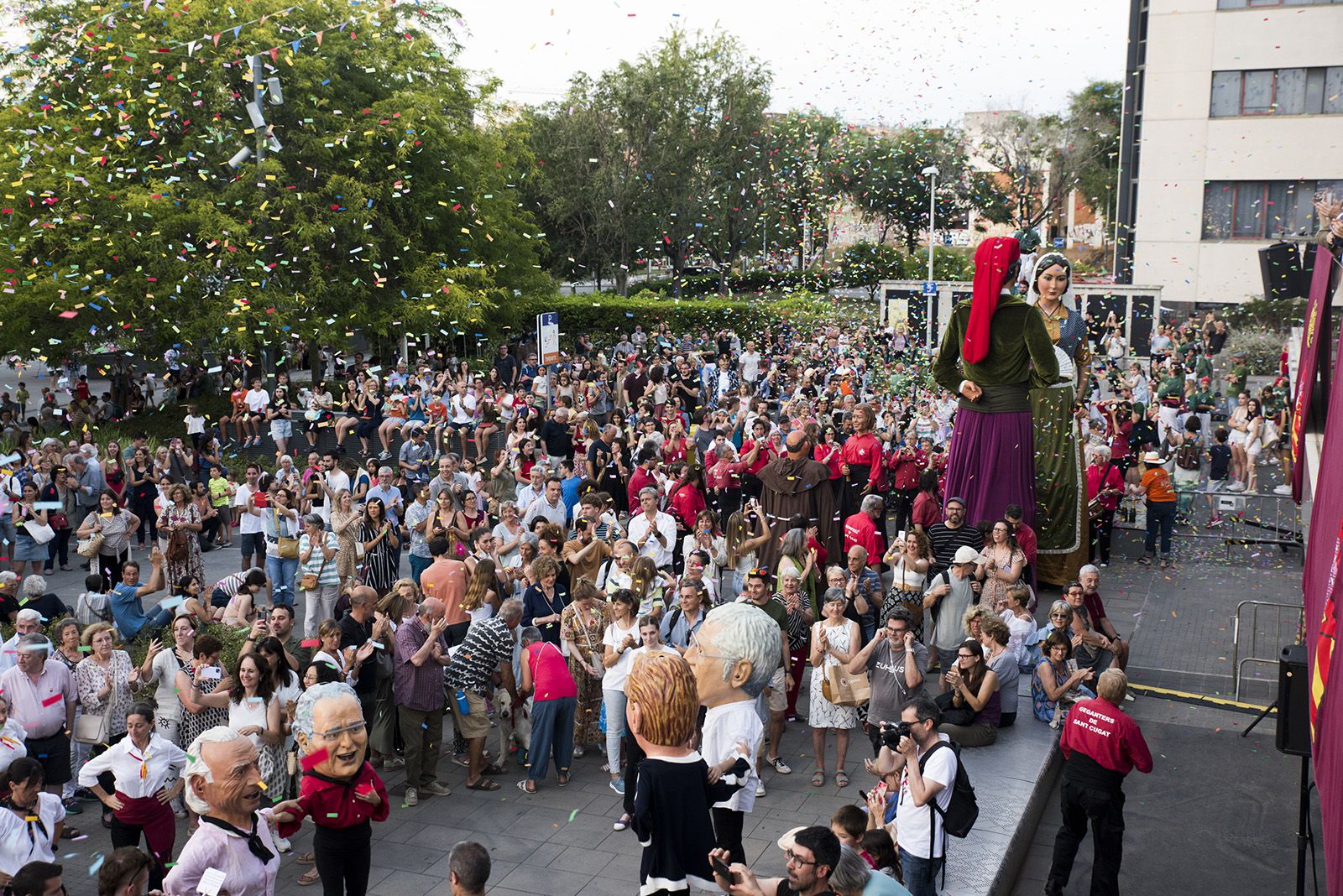 Esclat de la Festa Major de Sant Cugat 2024 FOTO: Bernat Millet 