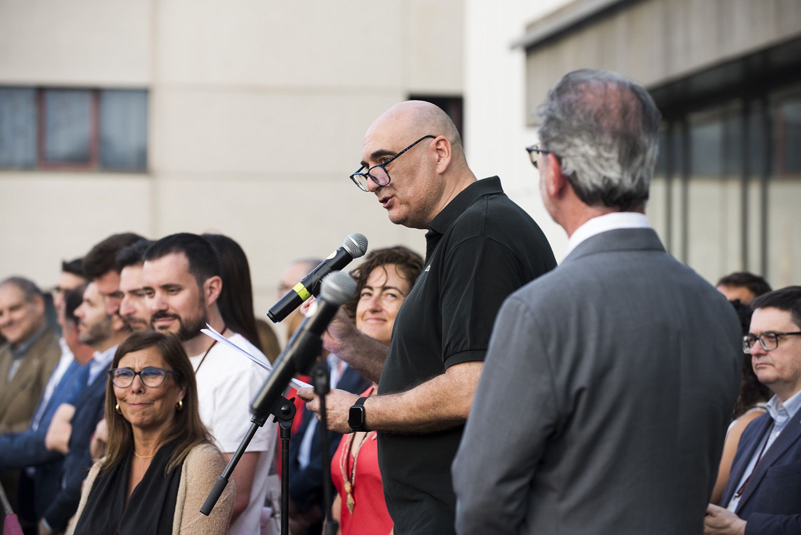 Xavier Bosch, pregoner de la Festa Major de Sant Cugat 2024. FOTO: Bernat Millet  (TOT Sant Cugat)