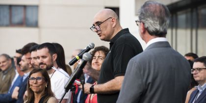 Xavier Bosch, pregoner de la Festa Major de Sant Cugat 2024. FOTO: Bernat Millet