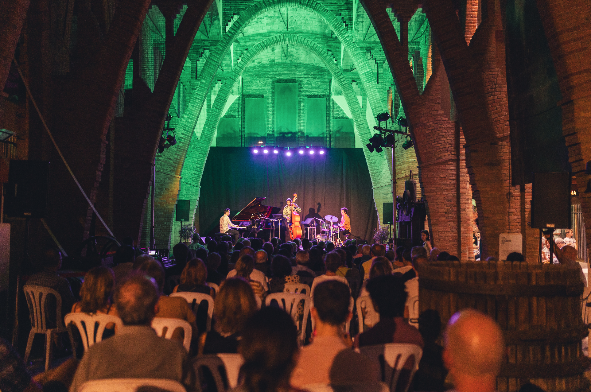 Xavi Torres Trio, en concert al Celler Modernista. FOTO: Arnau Padilla (TOT Sant Cugat)