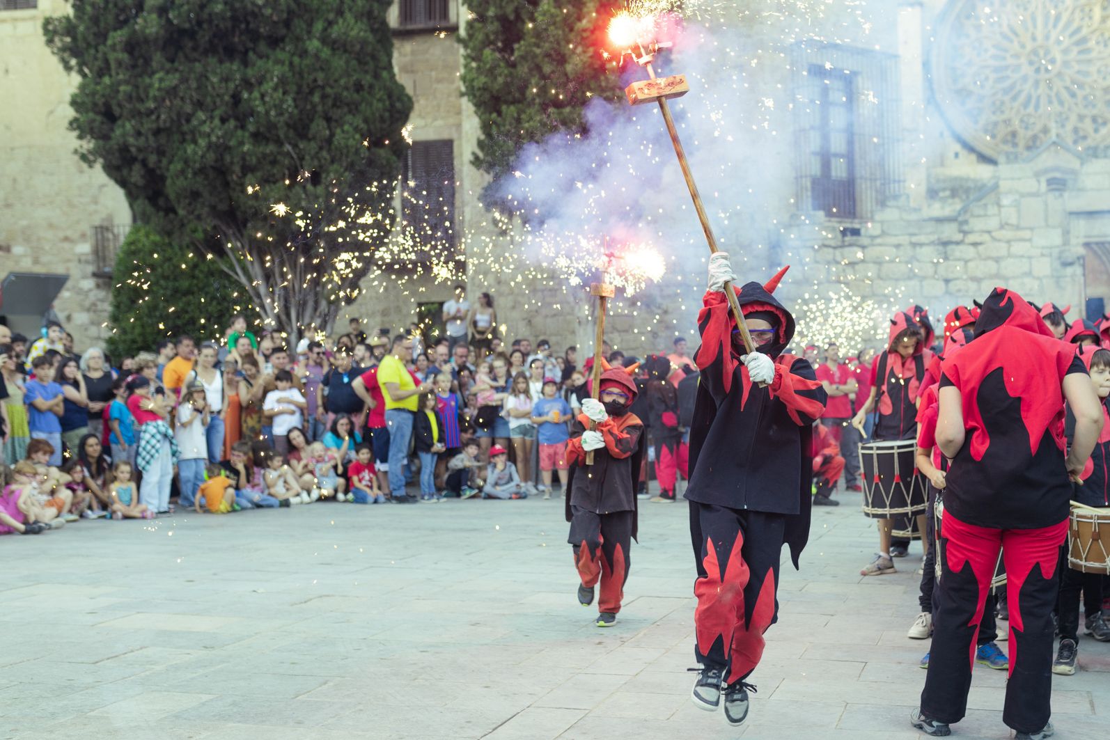 Correfoc infantil FOTO: Arnau Padilla (TOT Sant Cugat)