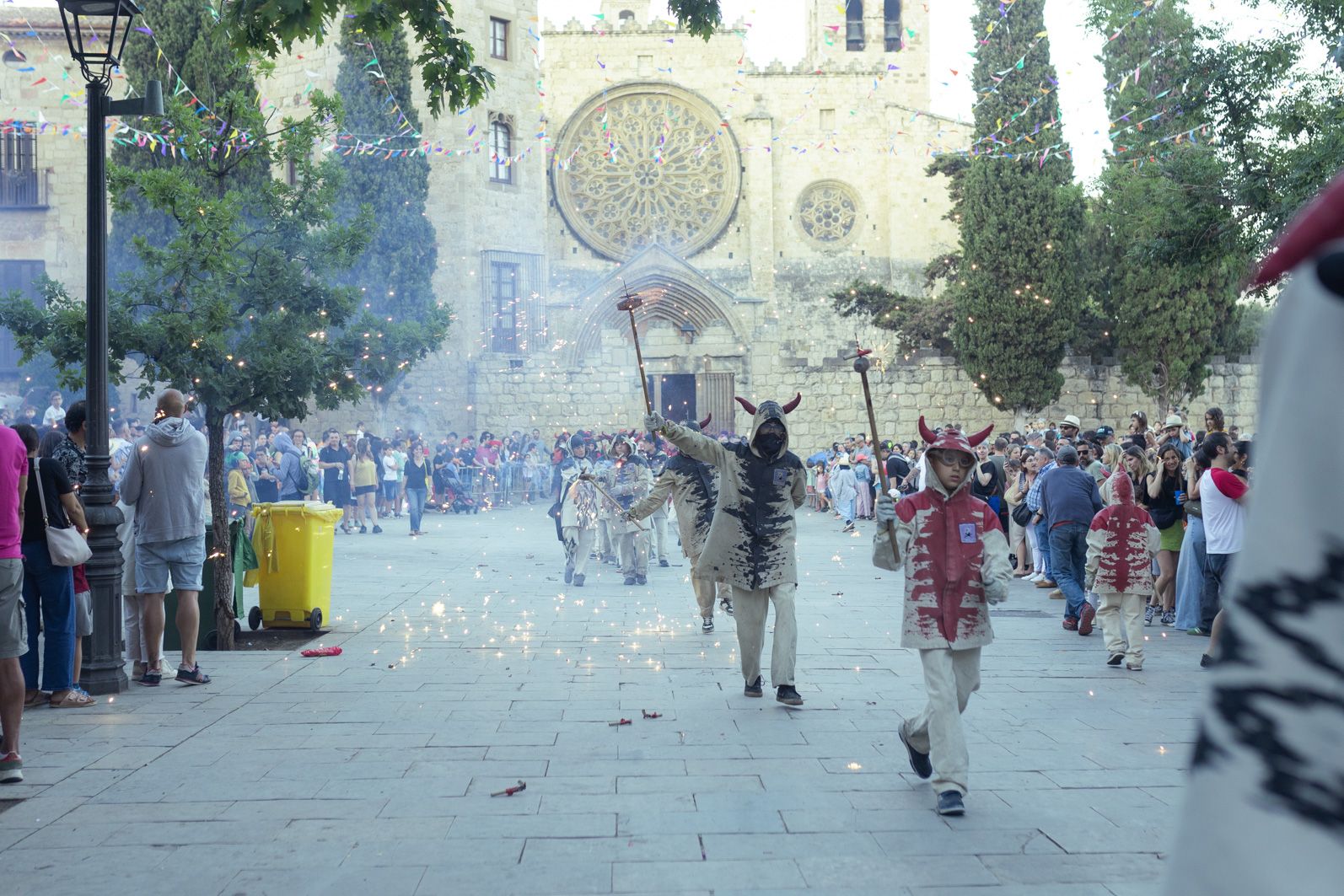 Correfoc infantil FOTO: Arnau Padilla (TOT Sant Cugat)