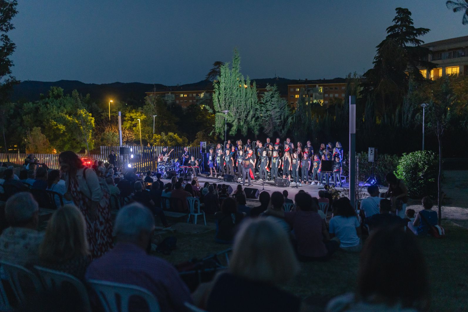 Sant Cugat Rock Choir, en concert FOTO: Arnau Padilla ( TOT Sant Cugat) 