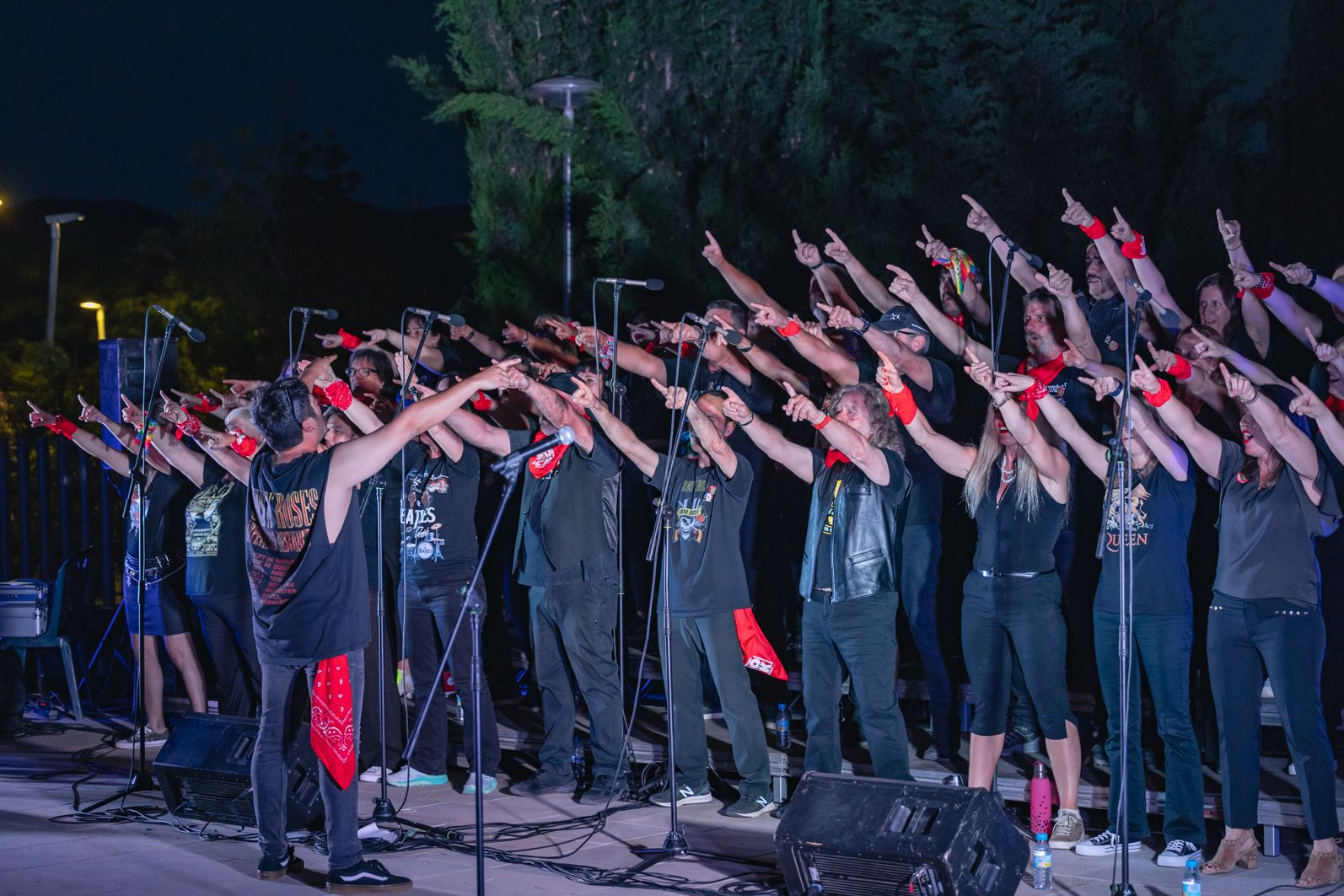 Sant Cugat Rock Choir, en concert FOTO: Arnau Padilla ( TOT Sant Cugat) 