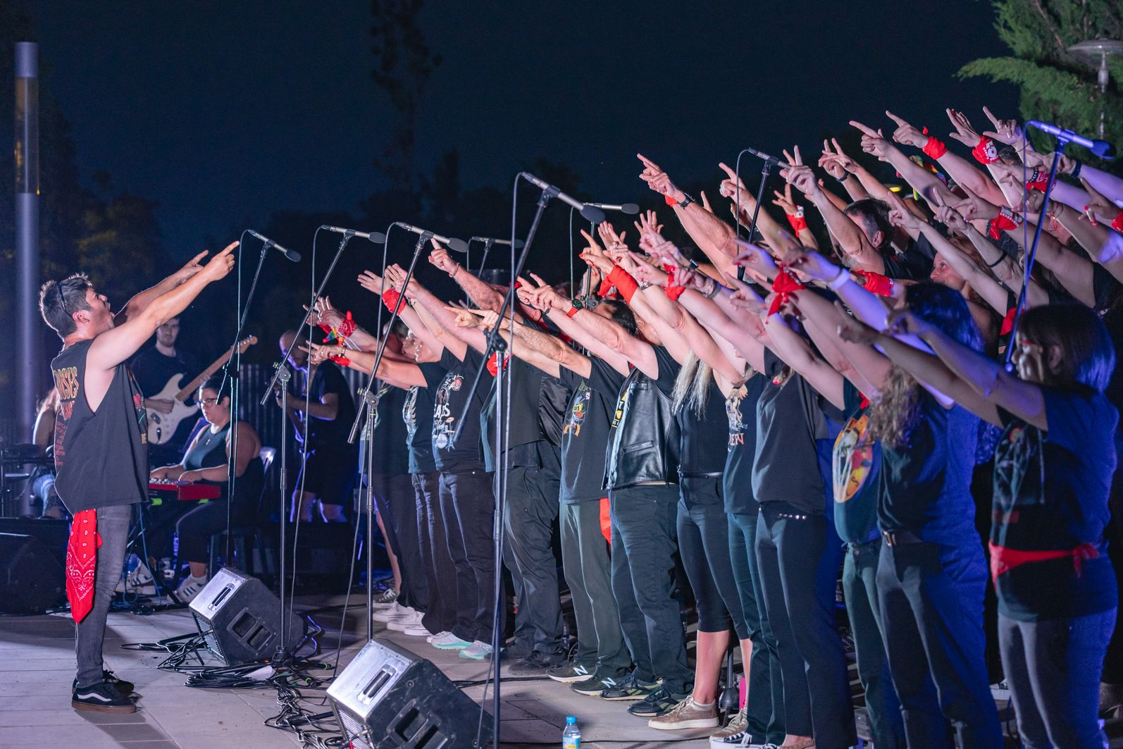 Sant Cugat Rock Choir, en concert FOTO: Arnau Padilla ( TOT Sant Cugat) 