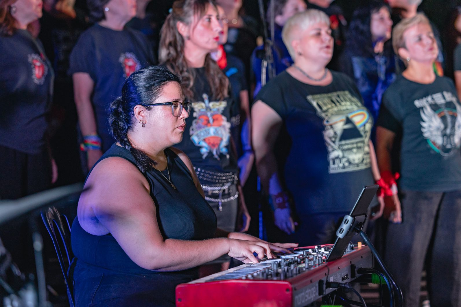 Sant Cugat Rock Choir, en concert FOTO: Arnau Padilla ( TOT Sant Cugat) 