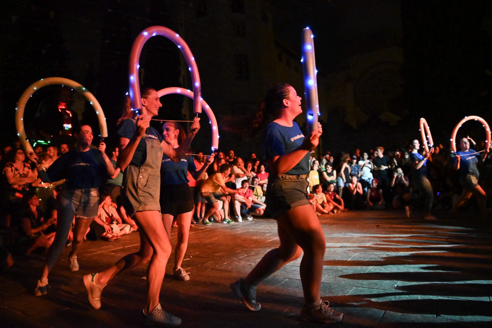 Seguici nocturn de Festa Major de Sant Cugat FOTO: Albet Canalejo (TOT Sant Cugat)