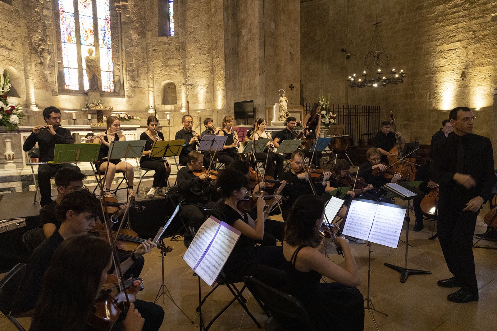 Orquestra Simfònica Fusió Sant Cugat, en concert FOTO: Víctória Rovira (TOT Sant Cugat)