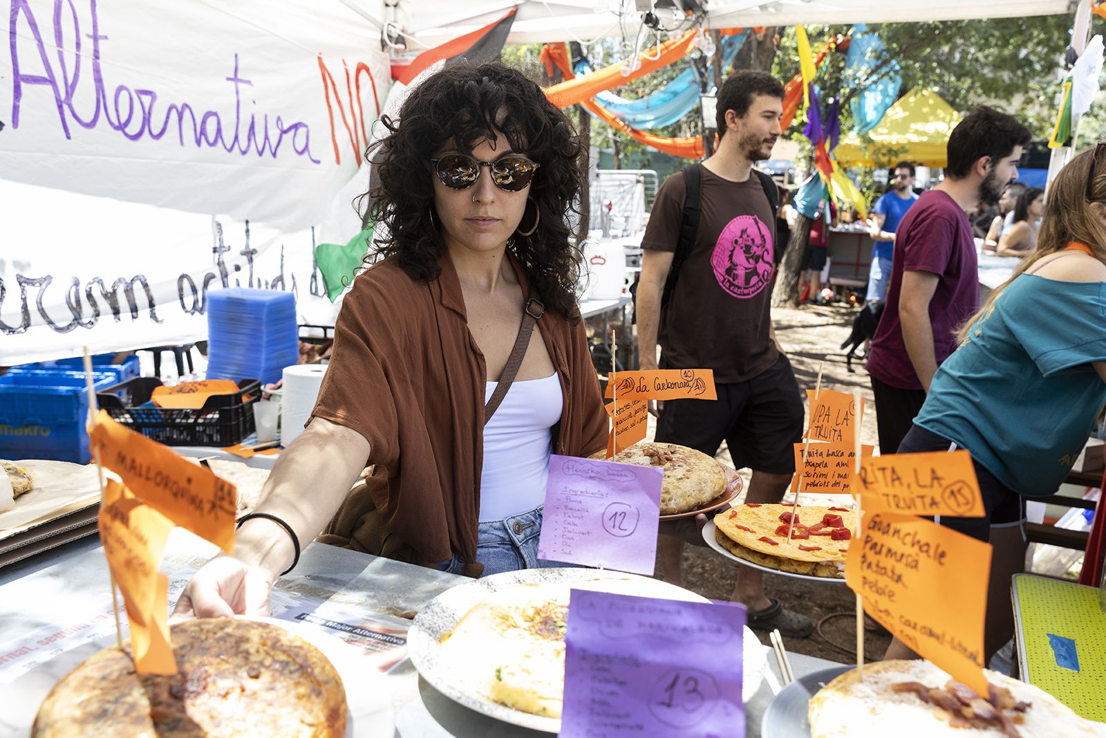 Concurs de truites a la Festa Major Alternativa organitzat per la CUP FOTO: Victòria Rovira (TOT Sant Cugat)