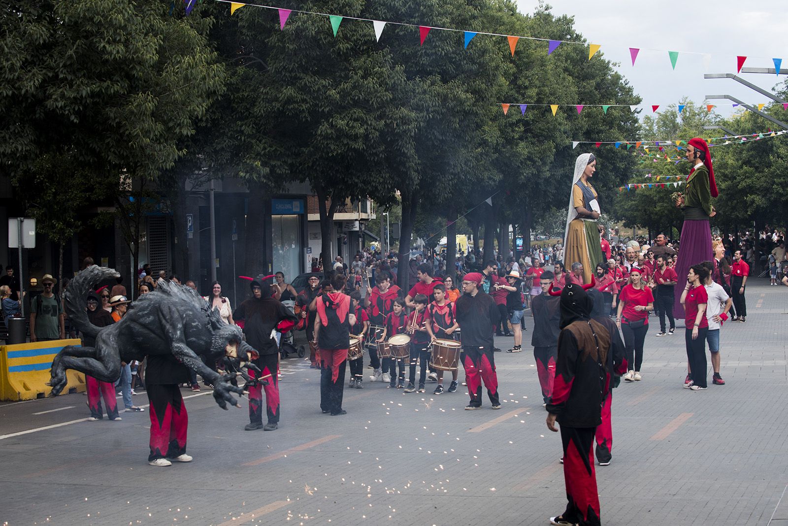 El Seguici de Sant Pere de la Festa Major de Sant Cugat 2024. FOTO: Bernat Millet (TOT Sant Cugat)