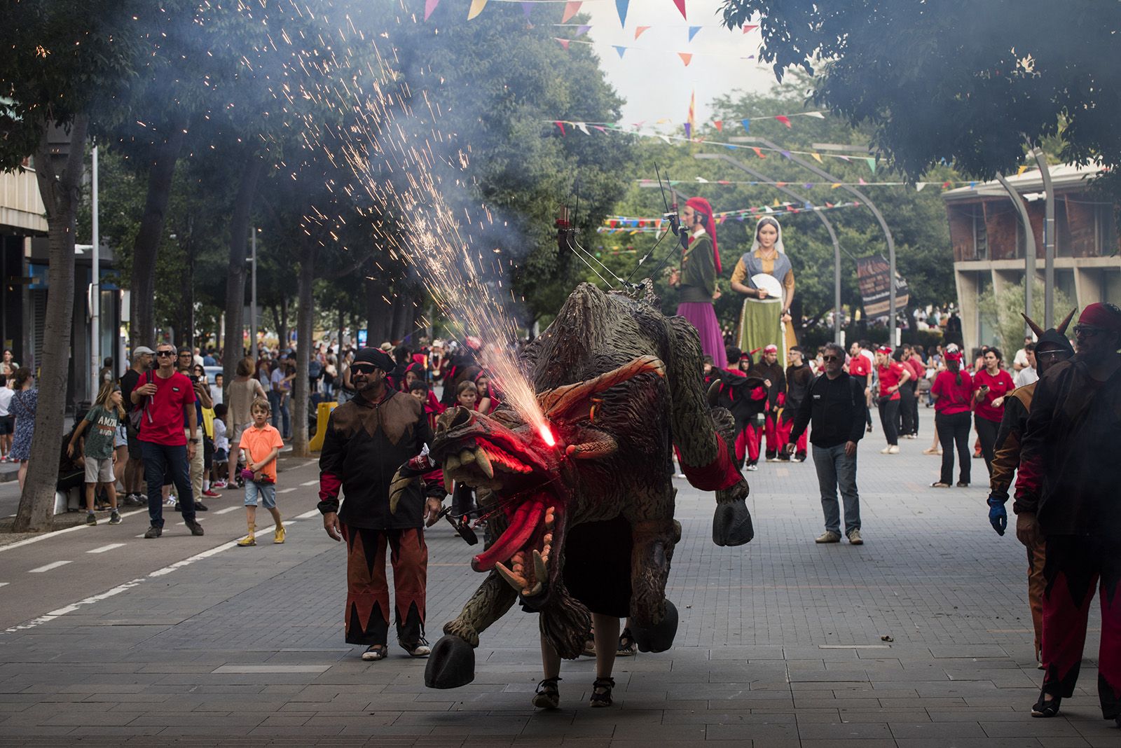 El Seguici de Sant Pere de la Festa Major de Sant Cugat 2024. FOTO: Bernat Millet (TOT Sant Cugat)