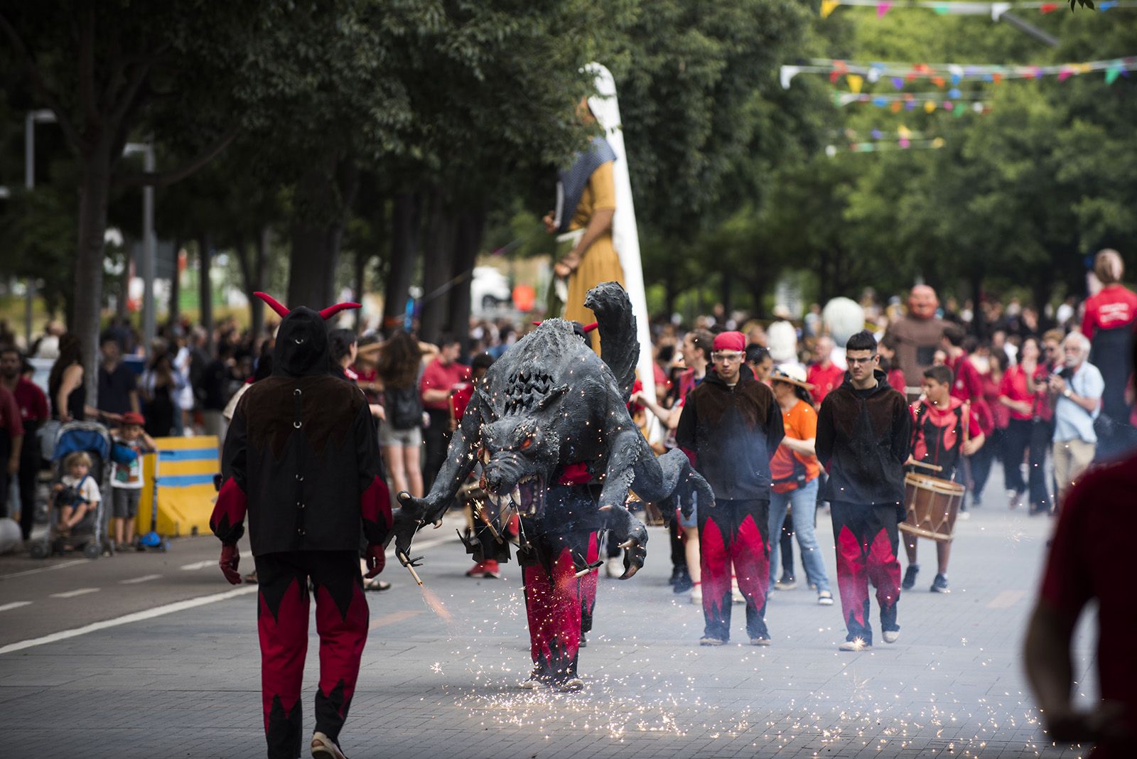 El Seguici de Sant Pere de la Festa Major de Sant Cugat 2024. FOTO: Bernat Millet (TOT Sant Cugat)