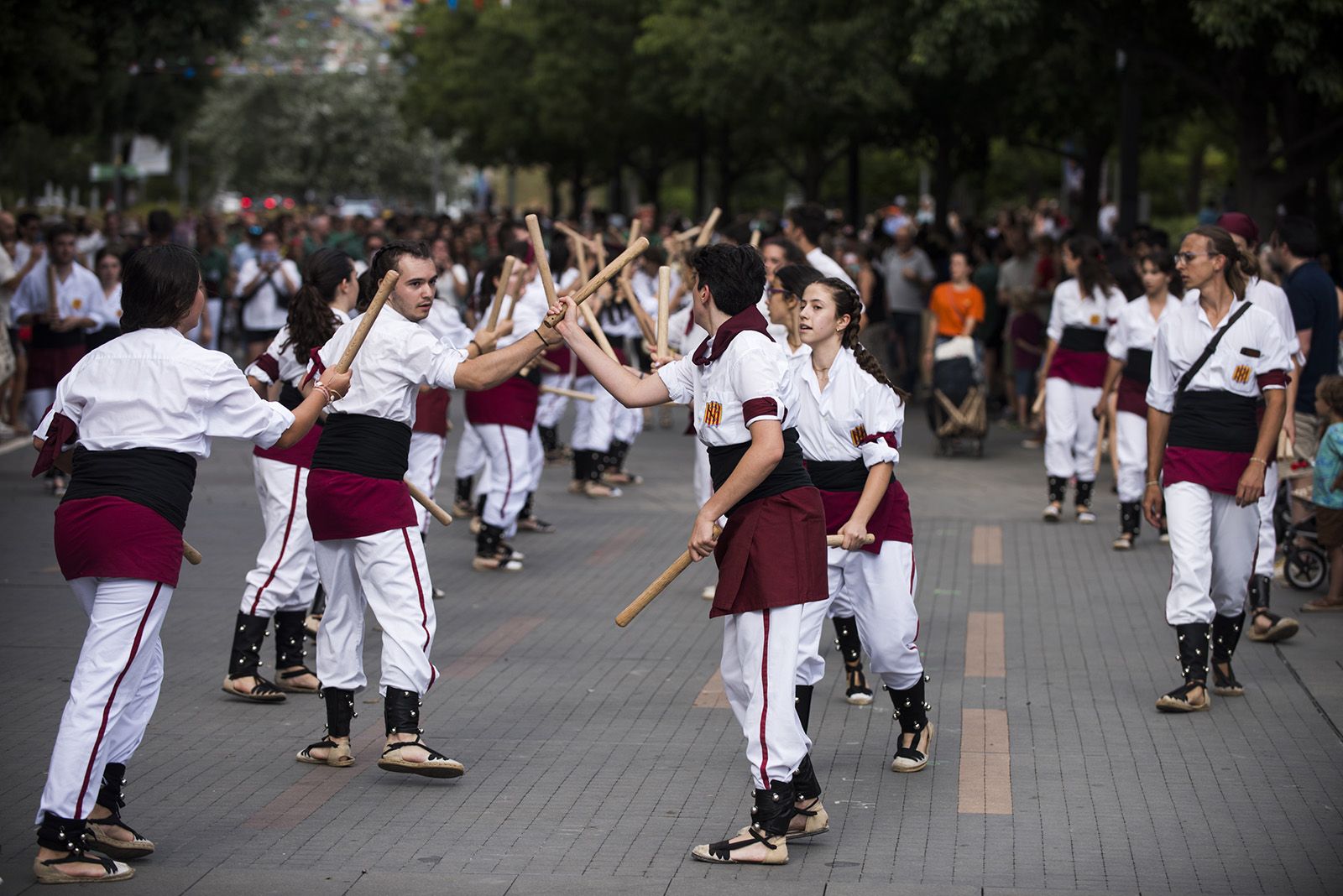 El Seguici de Sant Pere de la Festa Major de Sant Cugat 2024. FOTO: Bernat Millet (TOT Sant Cugat)