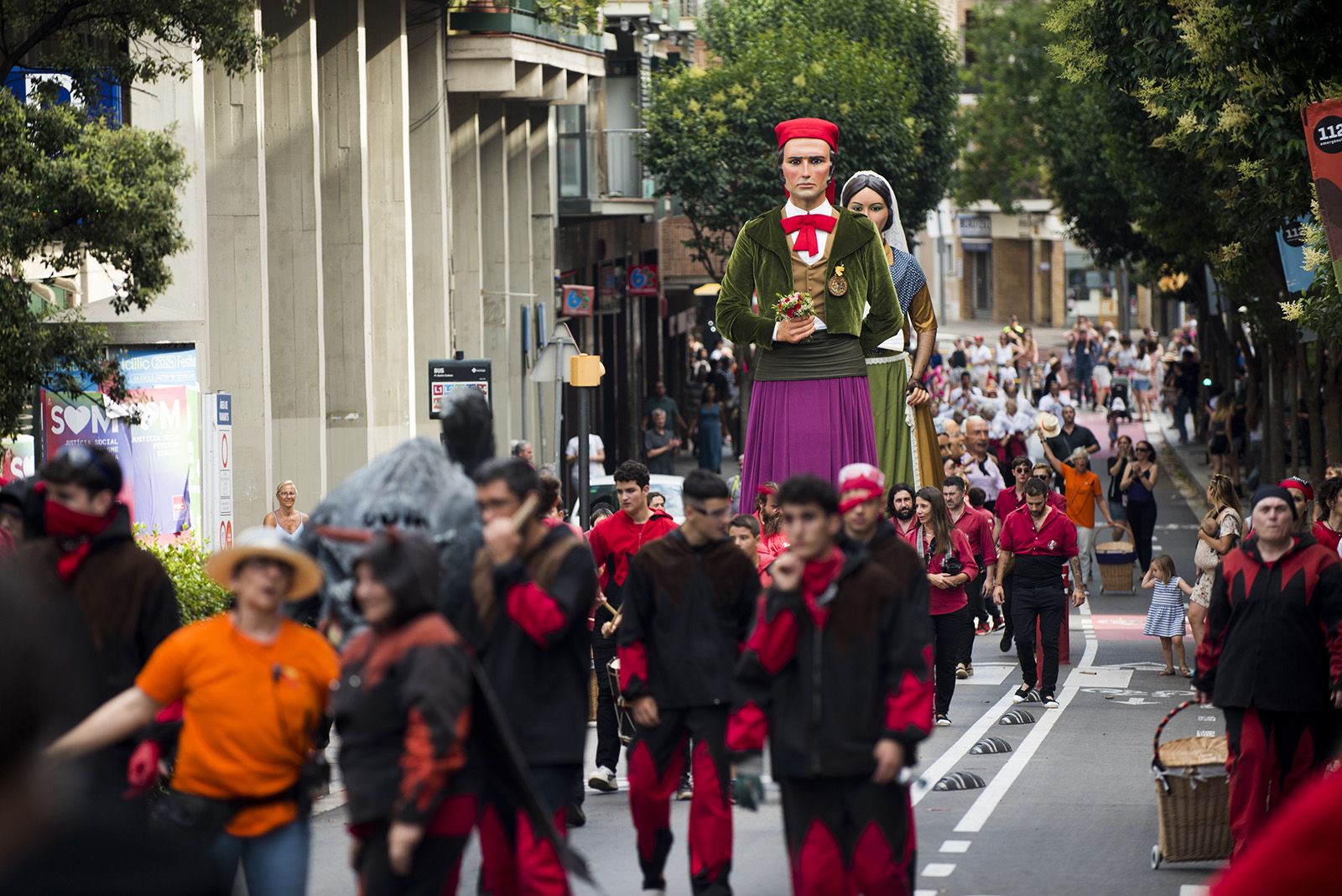 El Seguici de Sant Pere de la Festa Major de Sant Cugat 2024. FOTO: Bernat Millet (TOT Sant Cugat)