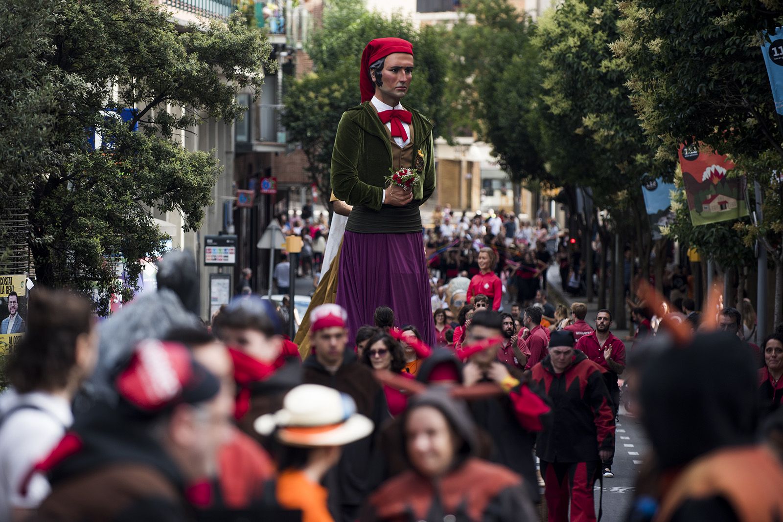 El Seguici de Sant Pere de la Festa Major de Sant Cugat 2024. FOTO: Bernat Millet (TOT Sant Cugat)