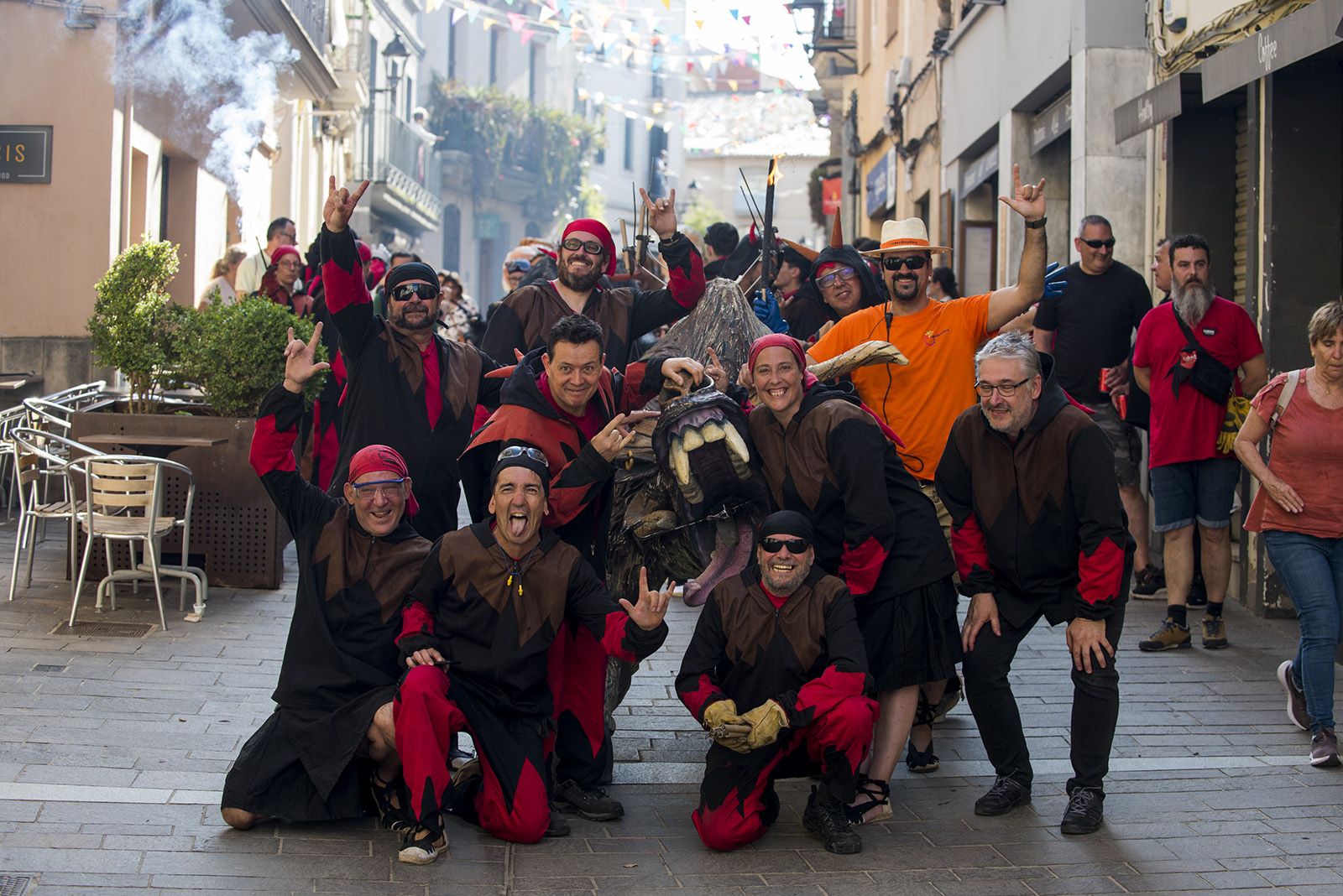 El Seguici de Sant Pere de la Festa Major de Sant Cugat 2024. FOTO: Bernat Millet (TOT Sant Cugat)