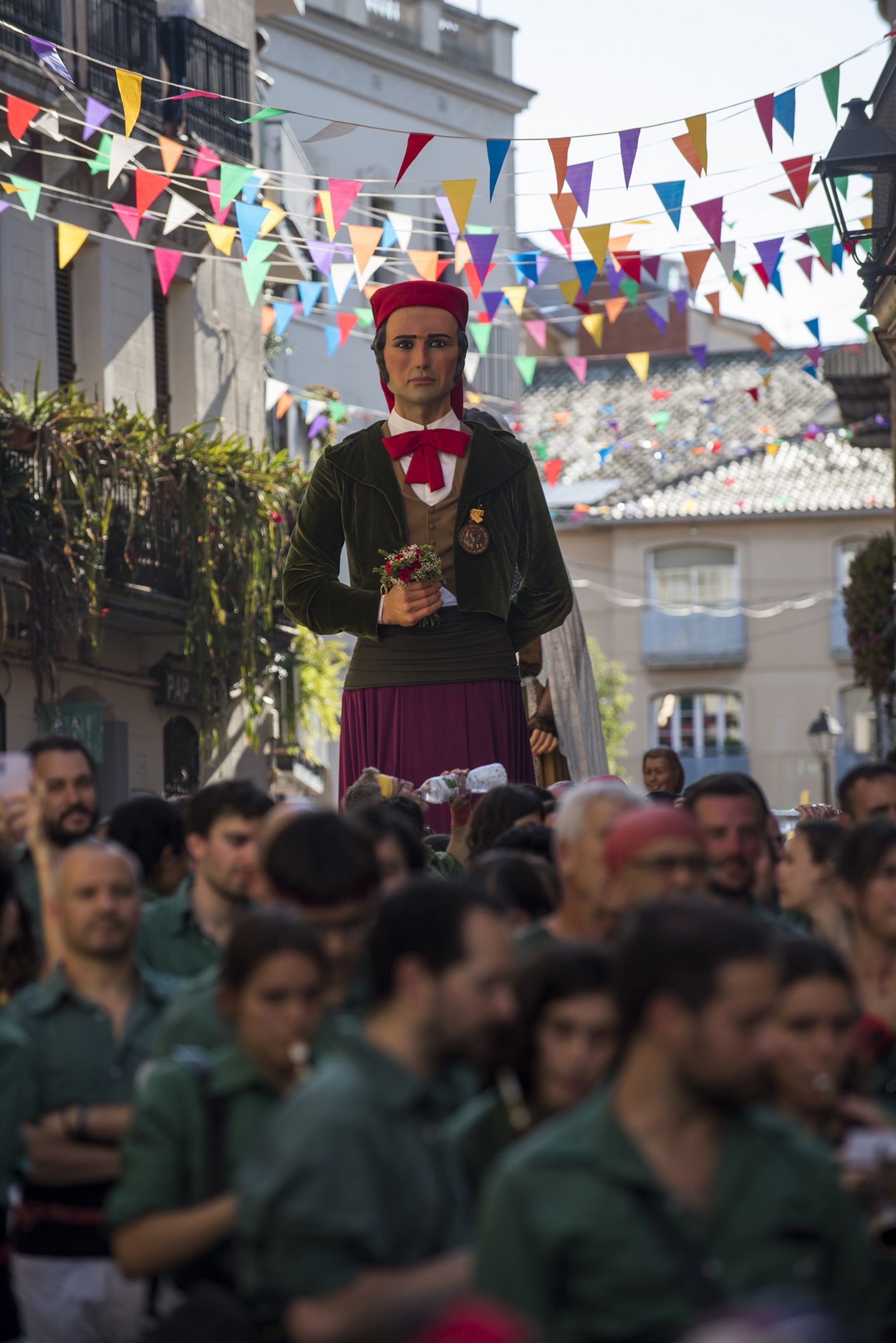 El Seguici de Sant Pere de la Festa Major de Sant Cugat 2024. FOTO: Bernat Millet (TOT Sant Cugat)