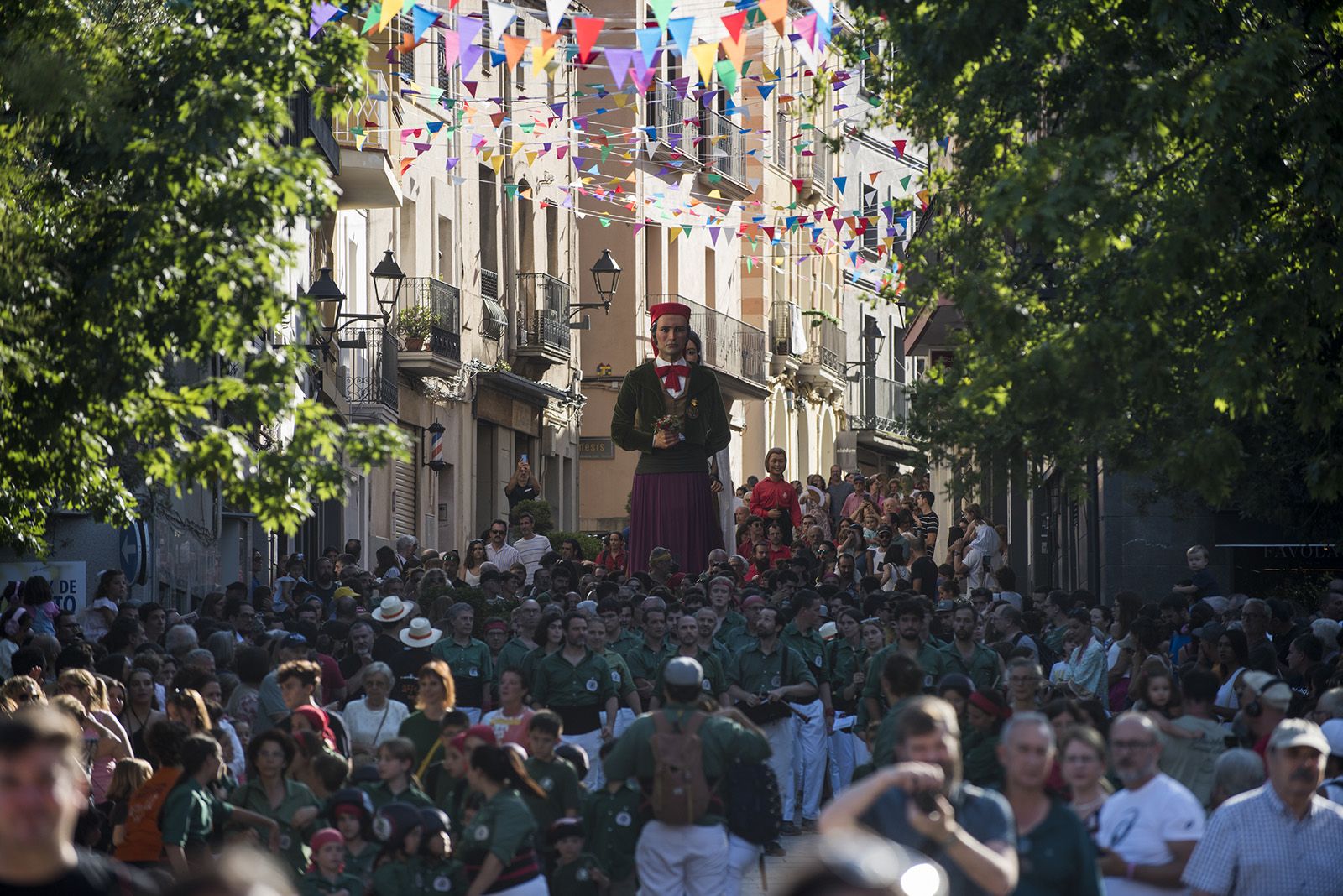 El Seguici de Sant Pere de la Festa Major de Sant Cugat 2024. FOTO: Bernat Millet (TOT Sant Cugat)