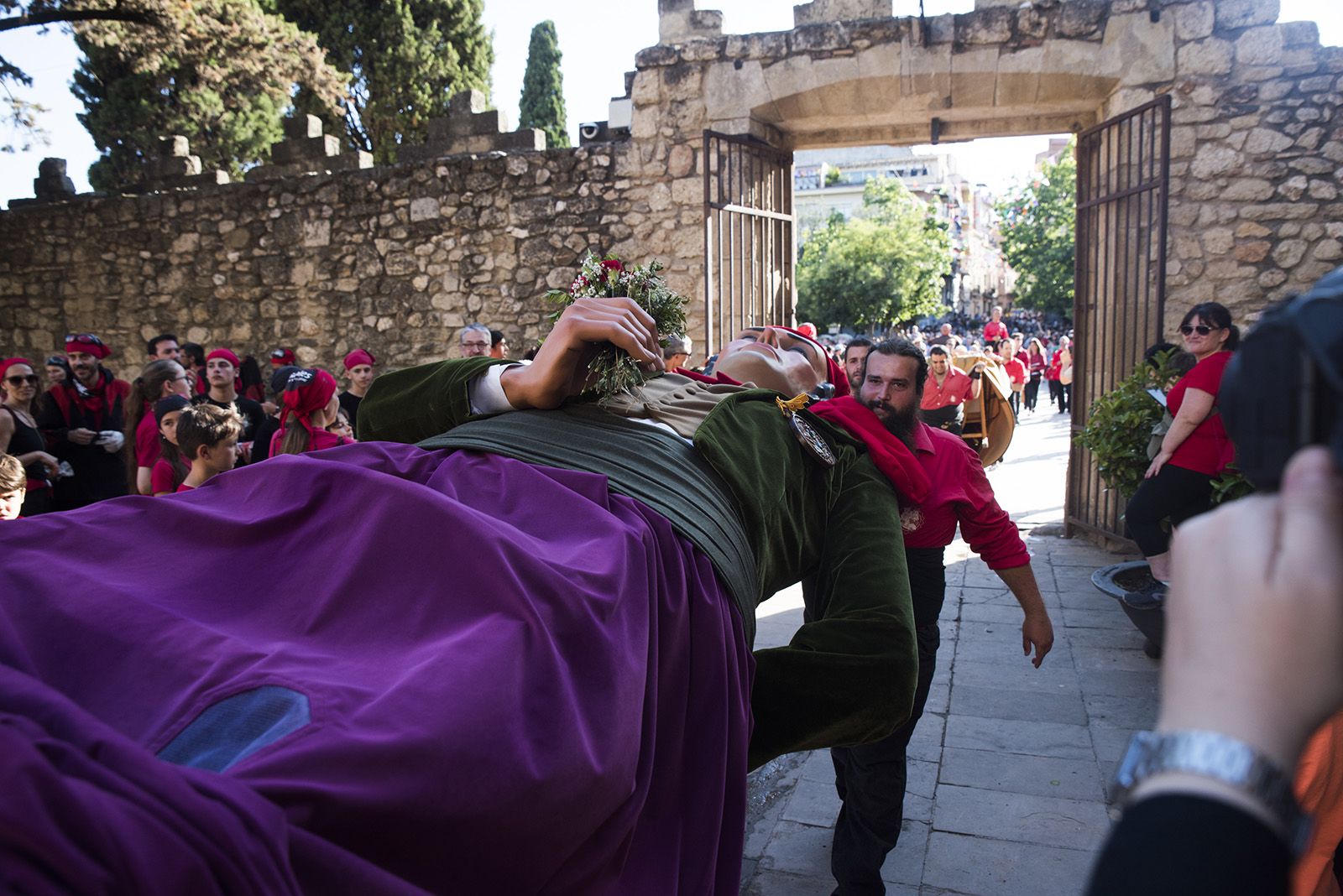 El Seguici de Sant Pere de la Festa Major de Sant Cugat 2024. FOTO: Bernat Millet (TOT Sant Cugat)