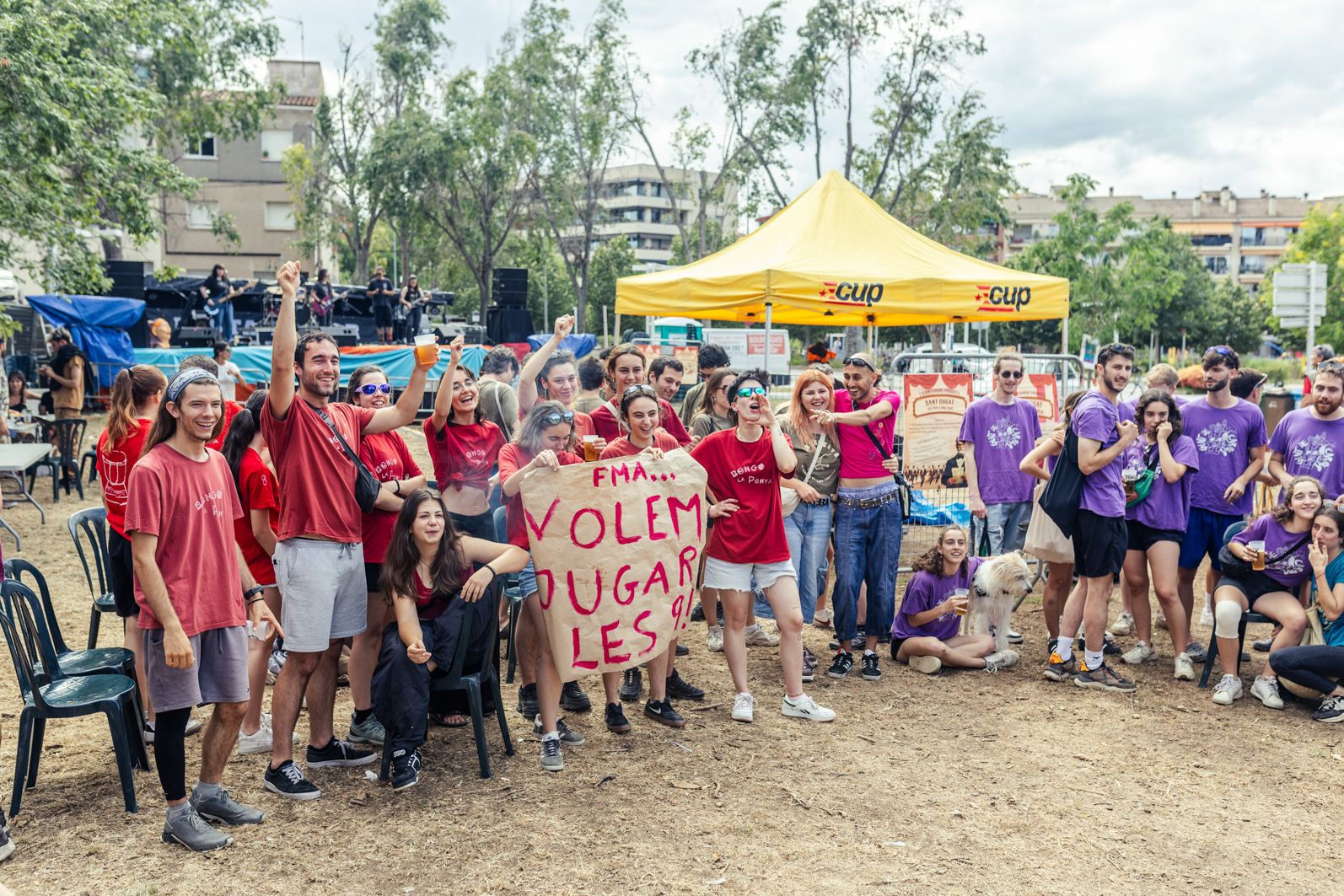 Batalla de Penyes de la Festa Major Alternativa FOTO: Arnau Padilla (TOT Sant Cugat)